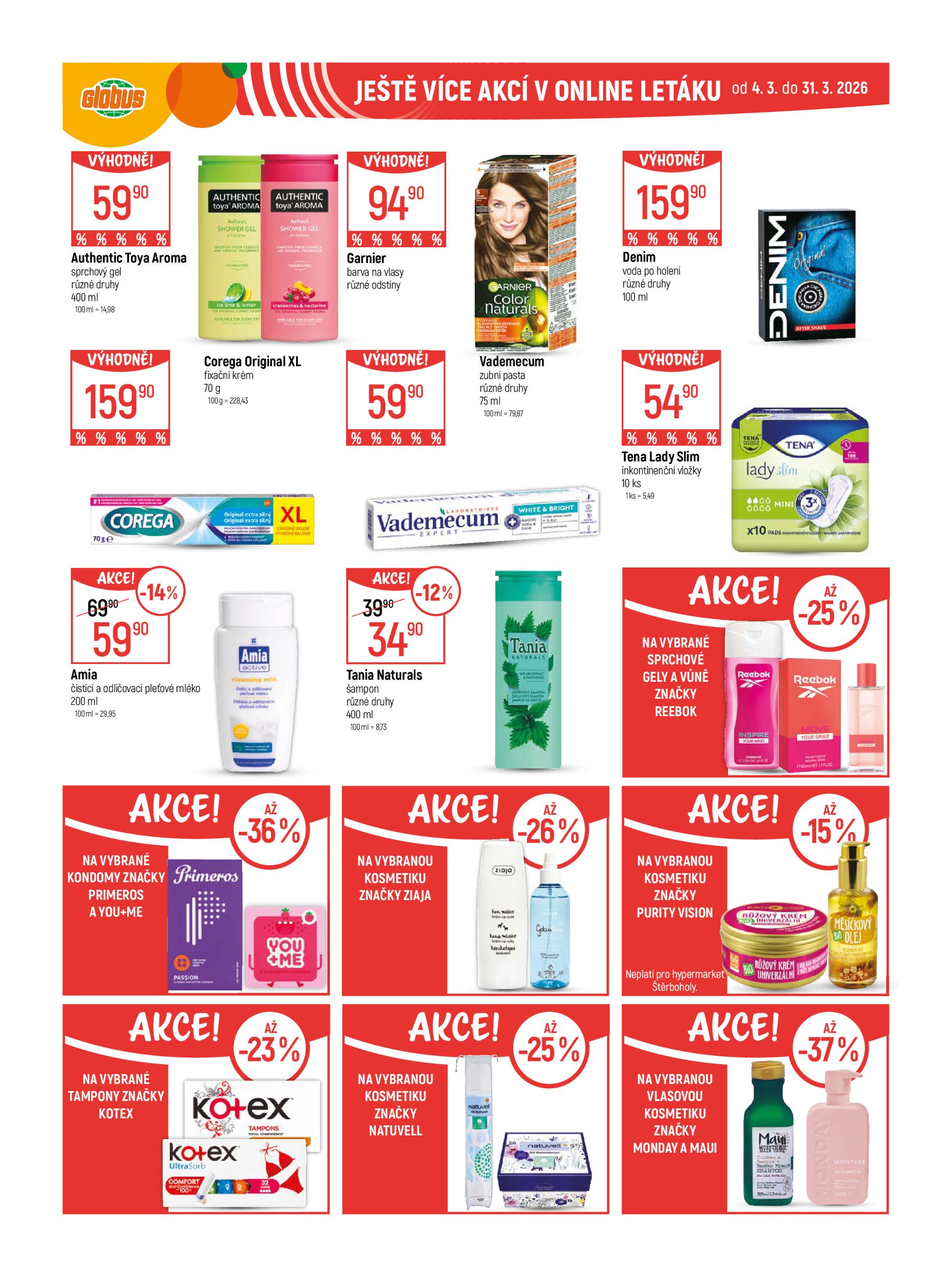 globus - Globus - Praha - Zličín leták platný od středy 18.03.2026 do úterý 24.03.2026 - page: 41