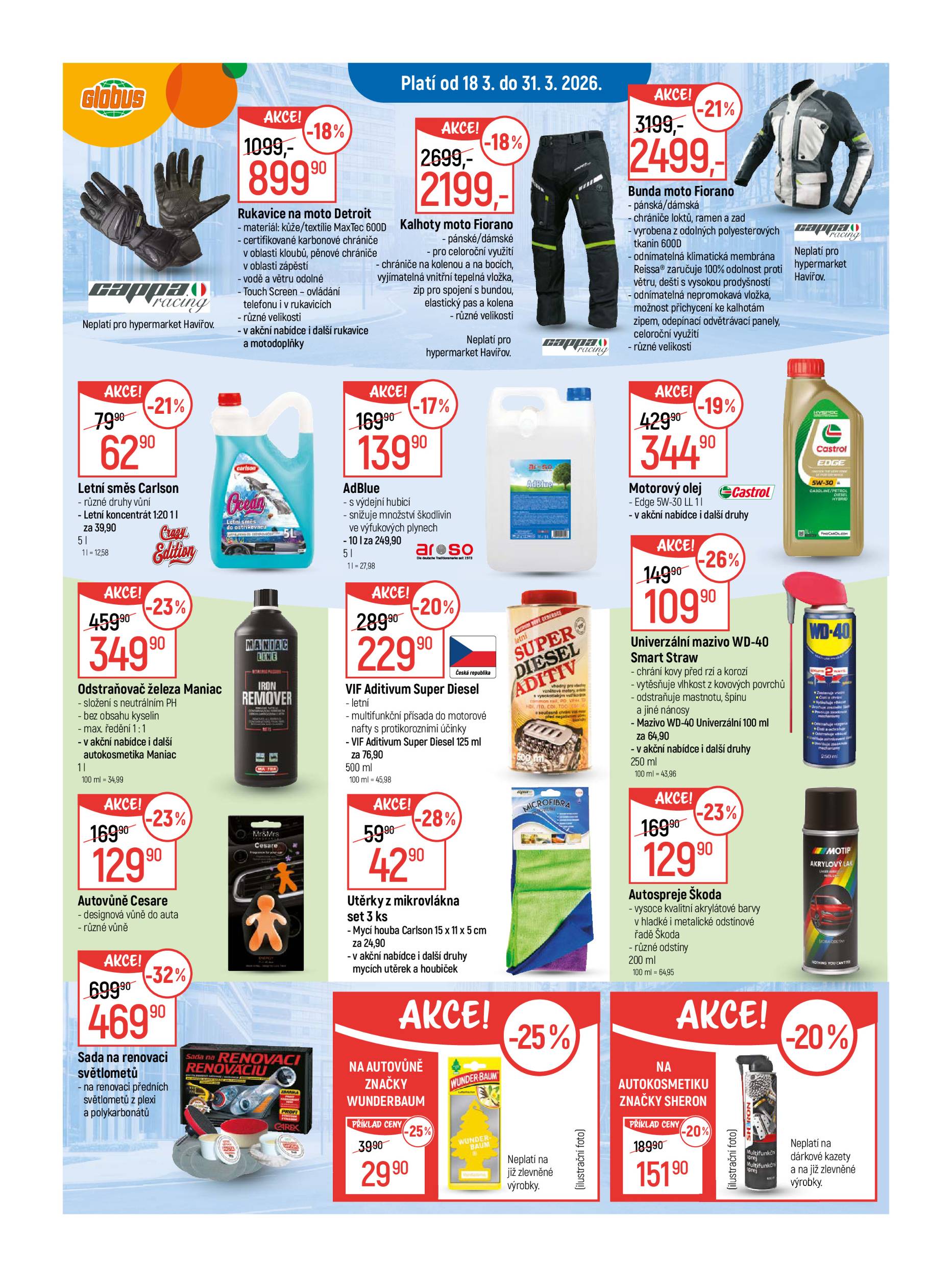 globus - Globus - Praha - Čakovice leták platný od středy 18.03.2026 do úterý 24.03.2026 - page: 16