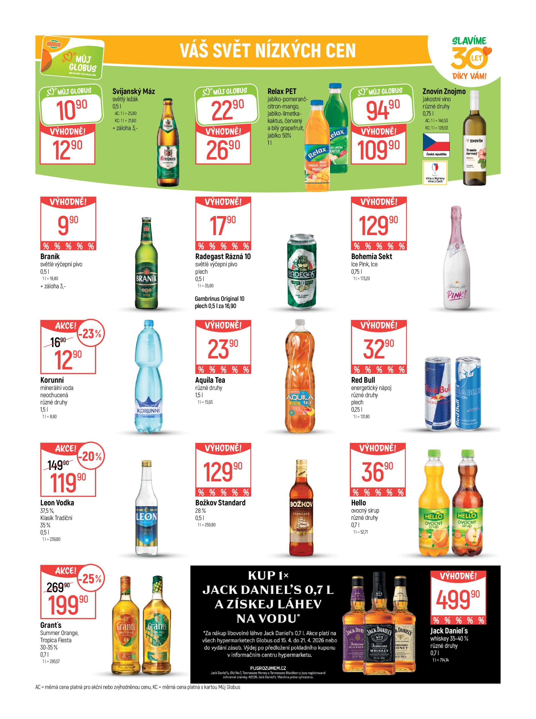 globus - Globus - Olomouc leták na příští týden od středy 15.04.2026 do úterý 21.04.2026 - page: 19