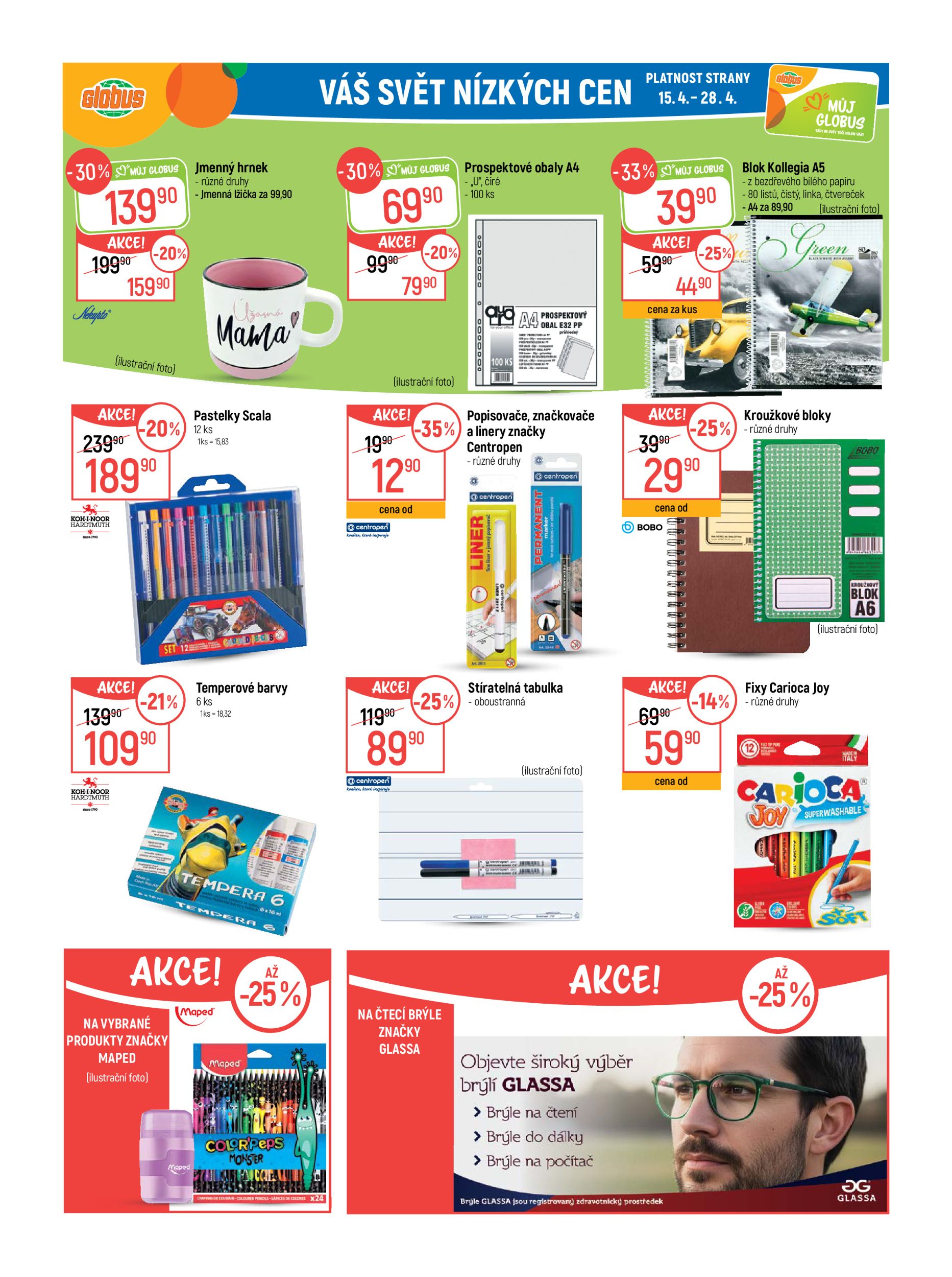 globus - Globus - Olomouc leták na příští týden od středy 15.04.2026 do úterý 21.04.2026 - page: 26