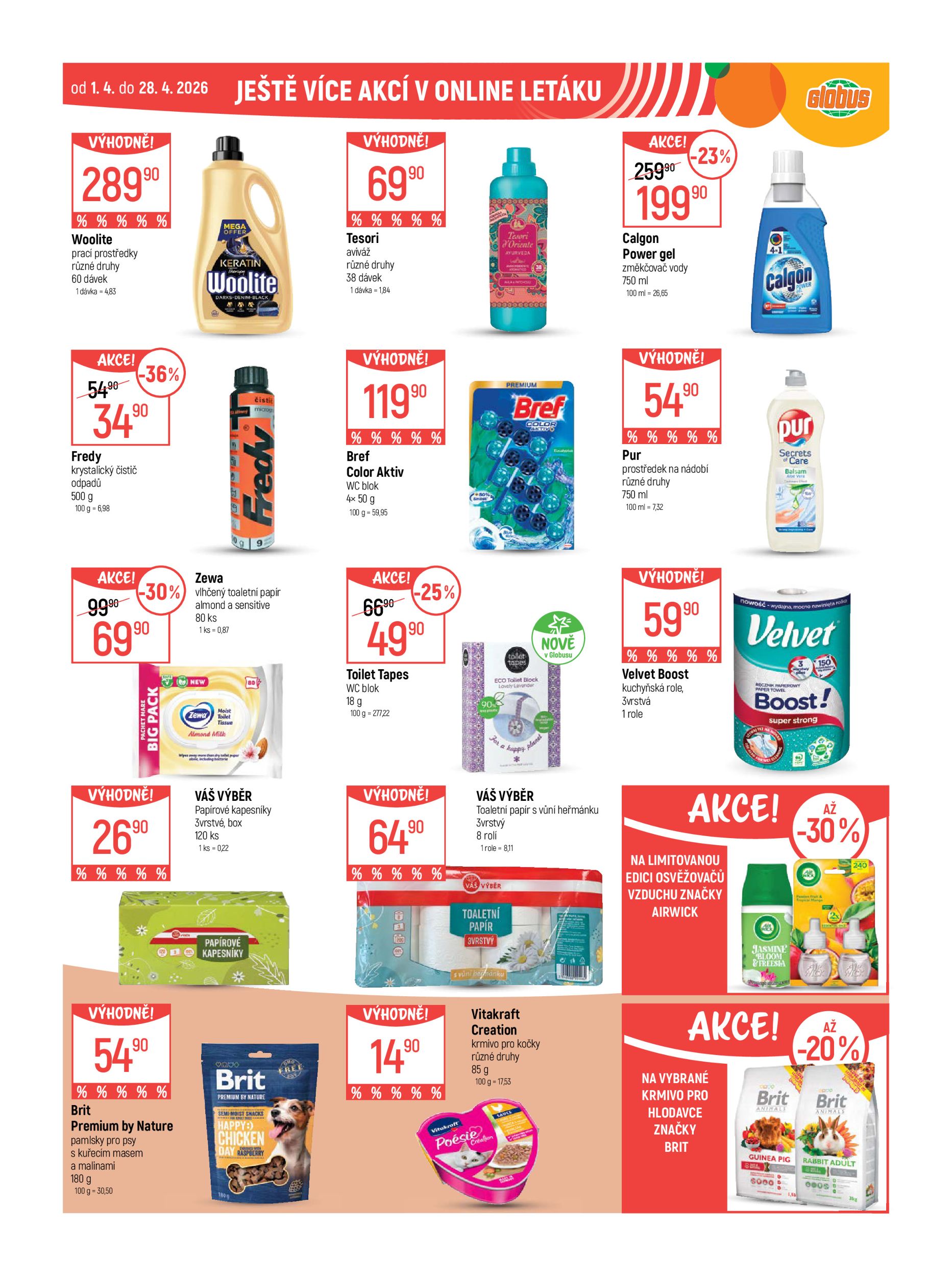 globus - Globus - Trmice u Ústí nad Labem leták na příští týden od středy 15.04.2026 do úterý 21.04.2026 - page: 33