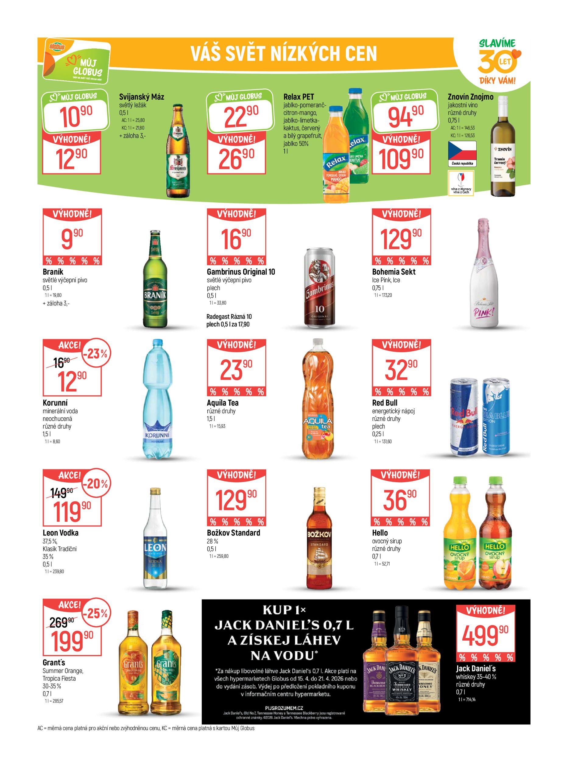 globus - Globus - Trmice u Ústí nad Labem leták na příští týden od středy 15.04.2026 do úterý 21.04.2026 - page: 19