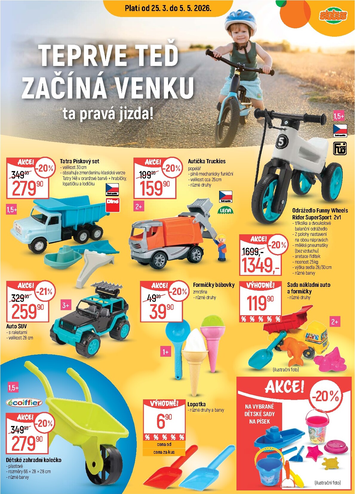 globus - Aktuální Globus - Hračky leták platný od středy 25.03.2026 do úterý 05.05.2026