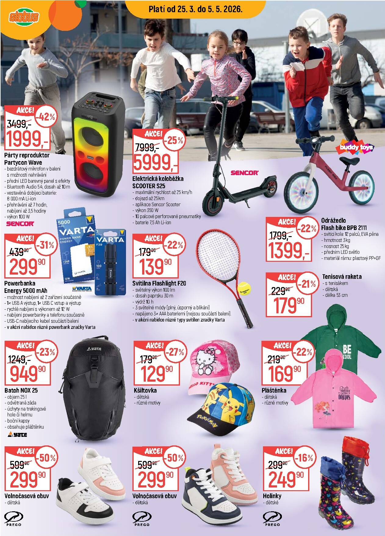 globus - Aktuální Globus - Hračky leták platný od středy 25.03.2026 do úterý 05.05.2026 - page: 4