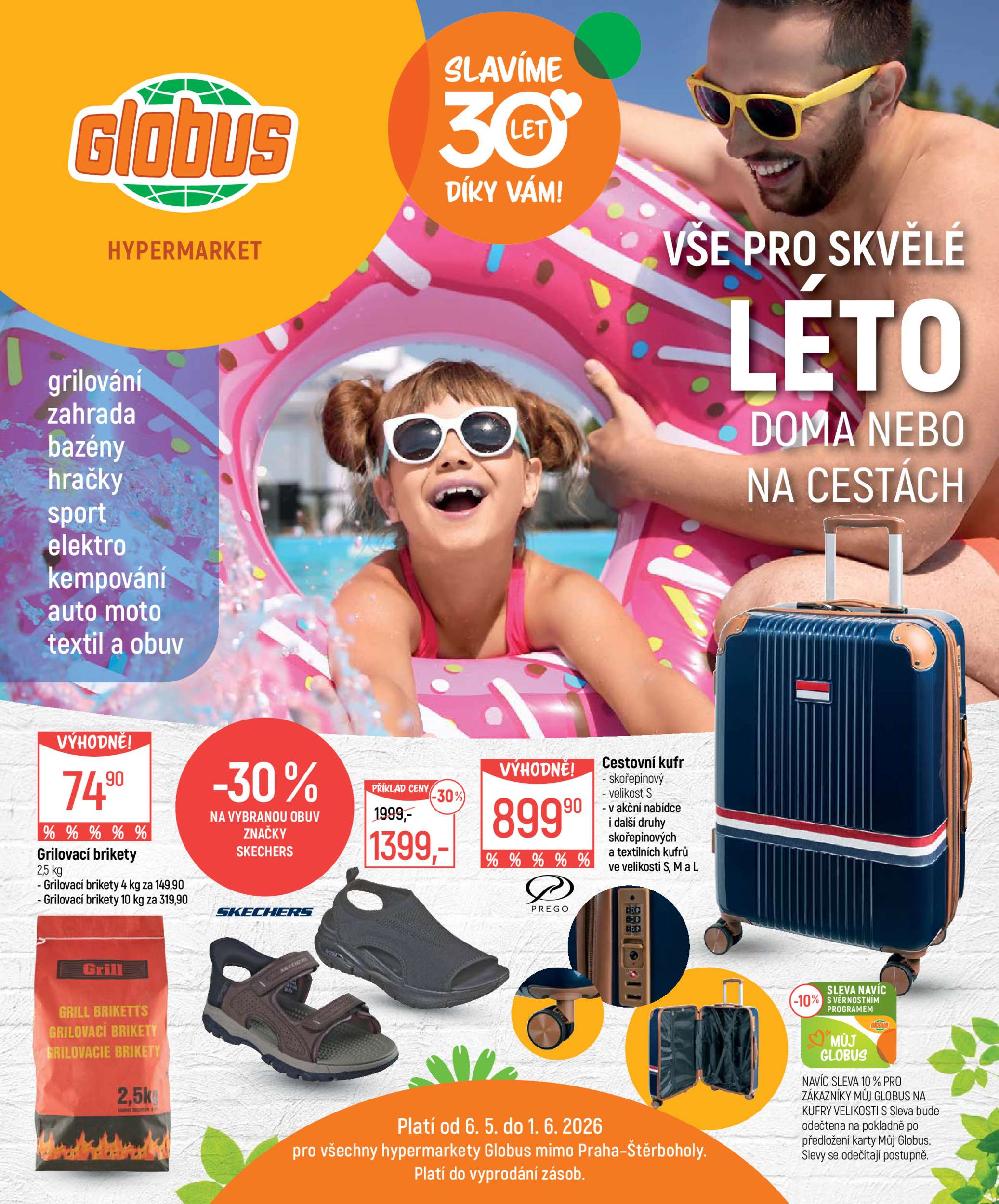 globus - Globus - Léto leták na příští týden od středy 06.05.2026 do pondělí 01.06.2026