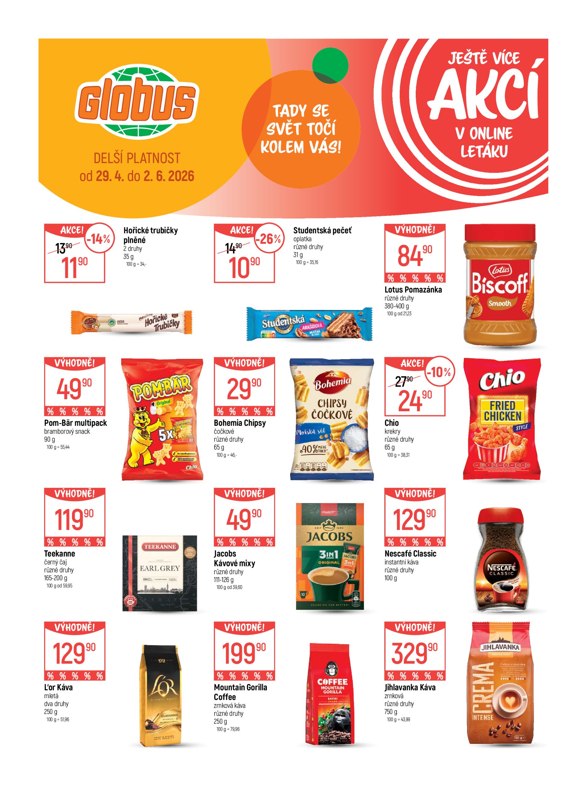 globus - Globus - Karlovy Vary - Jenišov leták na příští týden od středy 06.05.2026 do úterý 12.05.2026 - page: 36