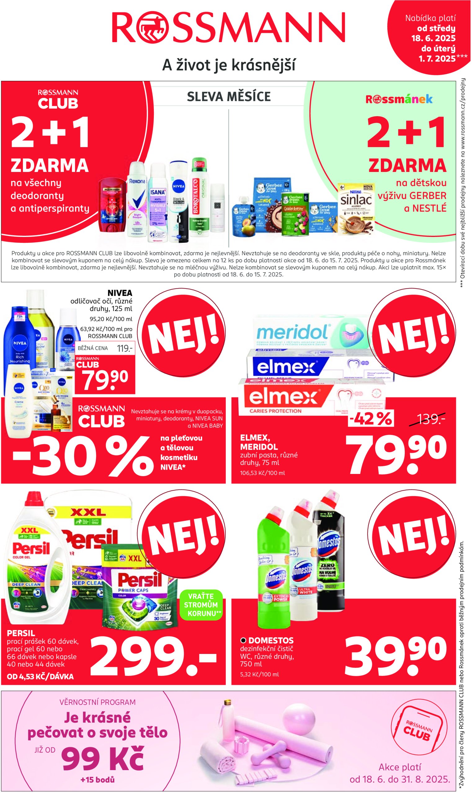 rossmann - Leták ROSSMANN od 18.06. do 01.07.
