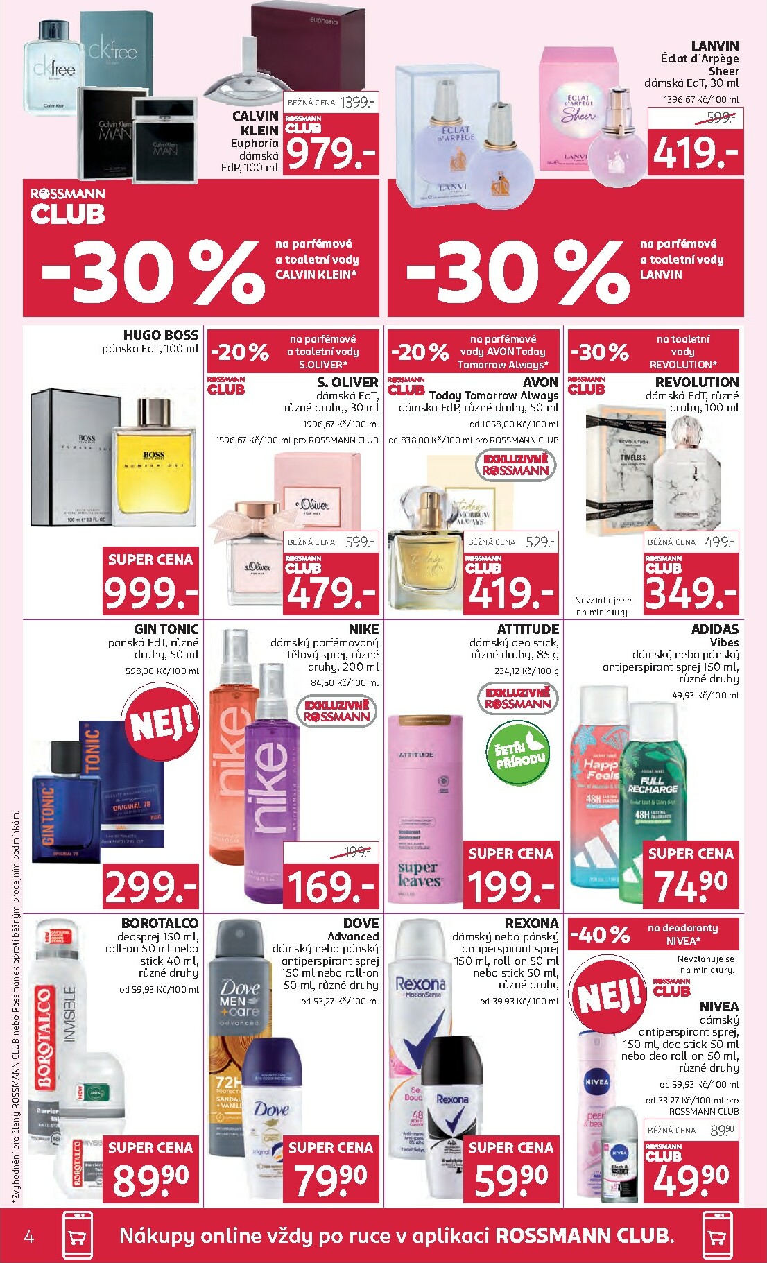 rossmann - Aktuální leták ROSSMANN od 08.10. do 21.10. - page: 4