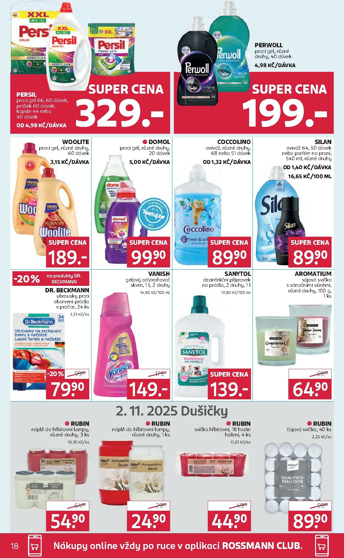 rossmann - Aktuální leták ROSSMANN od 22.10. do 04.11. - page: 18