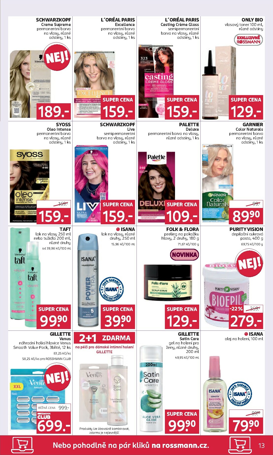 rossmann - Aktuální leták ROSSMANN od 22.10. do 04.11. - page: 13