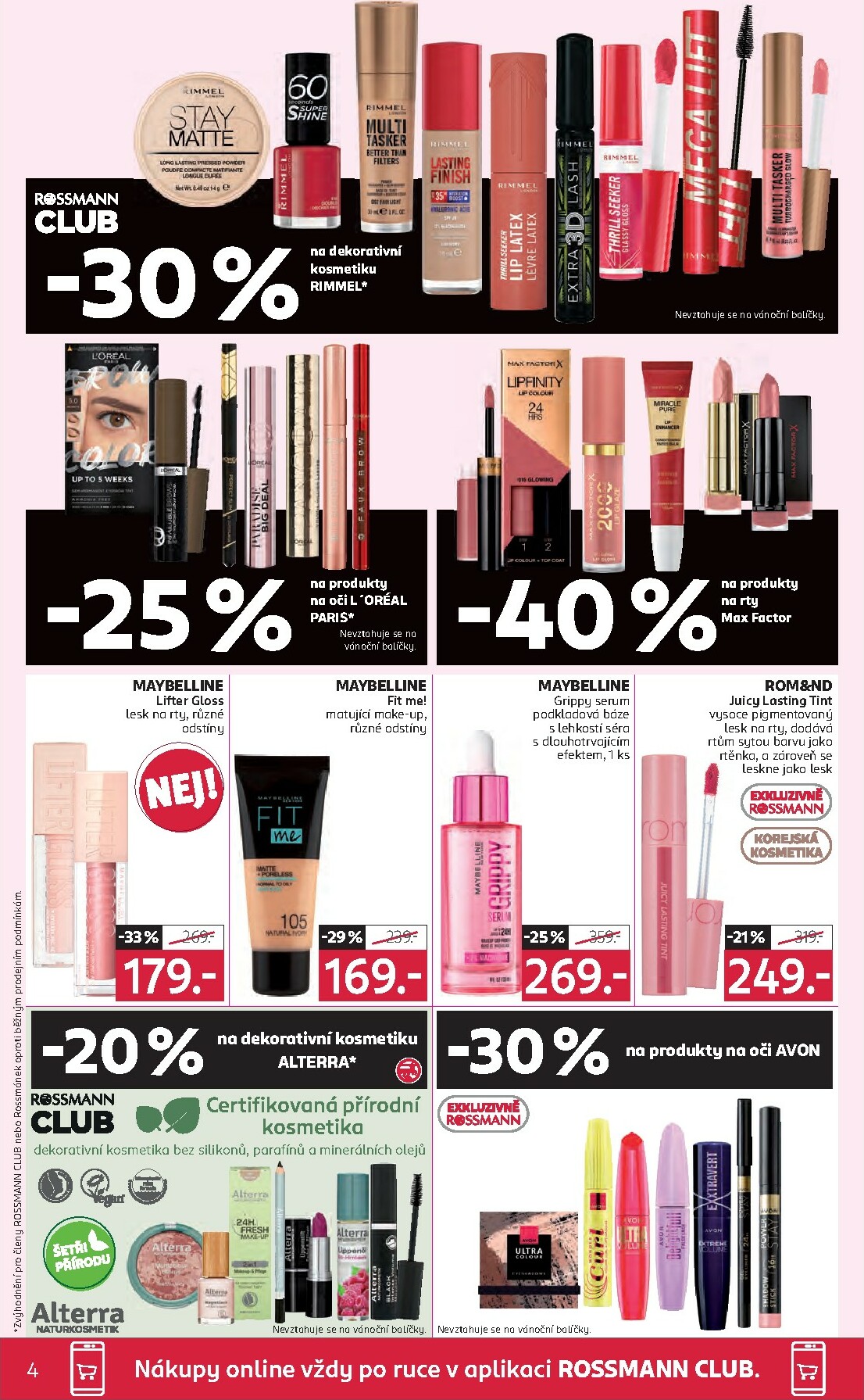 rossmann - Aktuální leták ROSSMANN od 05.11. do 18.11. - page: 4