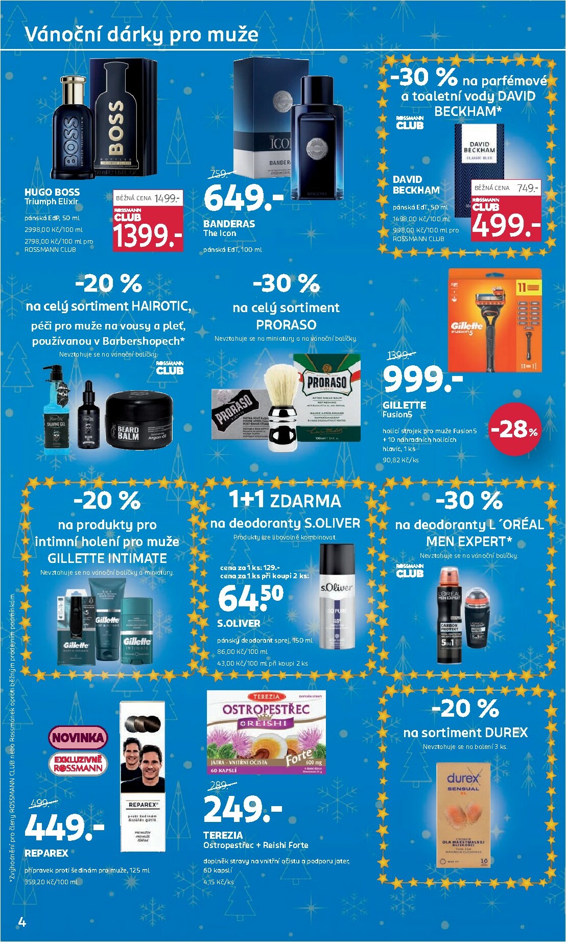 rossmann - Aktuální leták ROSSMANN od 19.11. do 02.12. - page: 4