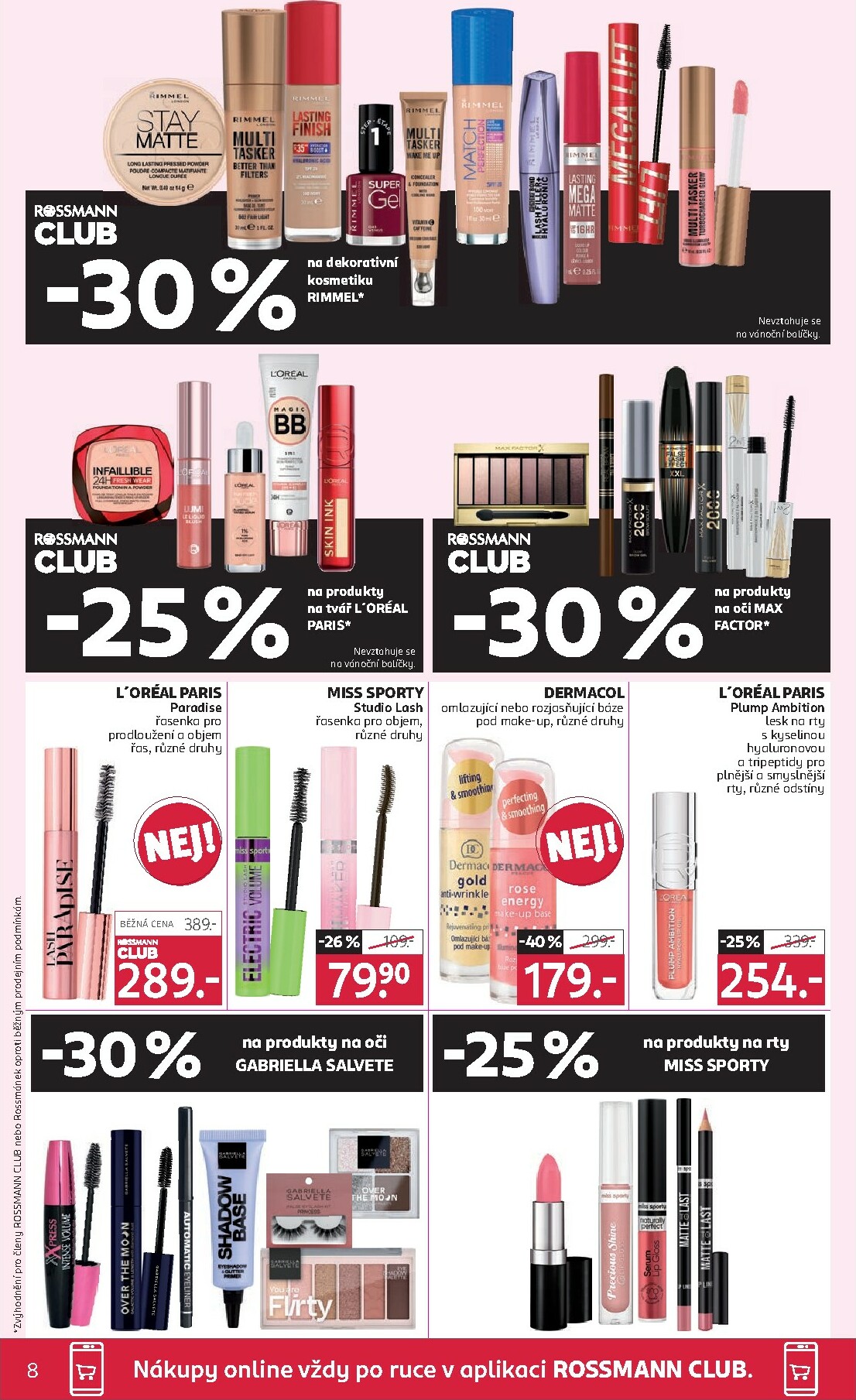 rossmann - Aktuální leták ROSSMANN od 19.11. do 02.12. - page: 8
