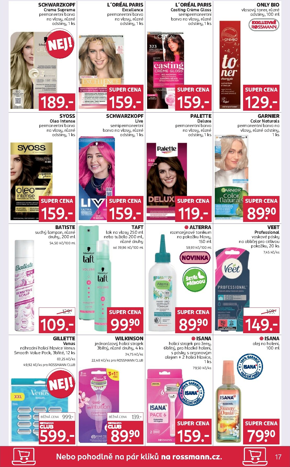 rossmann - Aktuální leták ROSSMANN od 19.11. do 02.12. - page: 17