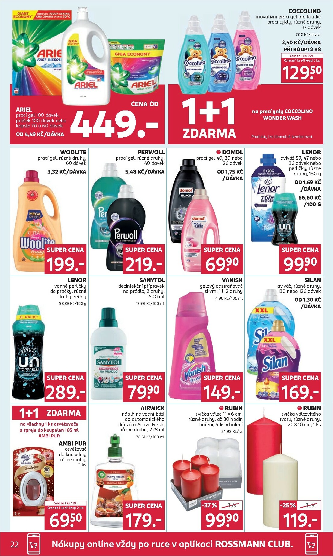 rossmann - Aktuální leták ROSSMANN od 19.11. do 02.12. - page: 22