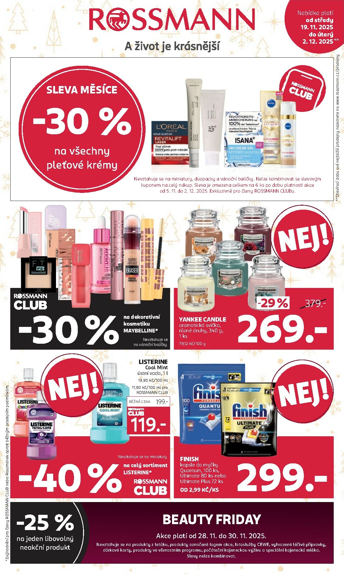 rossmann - Aktuální leták ROSSMANN od 19.11. do 02.12.