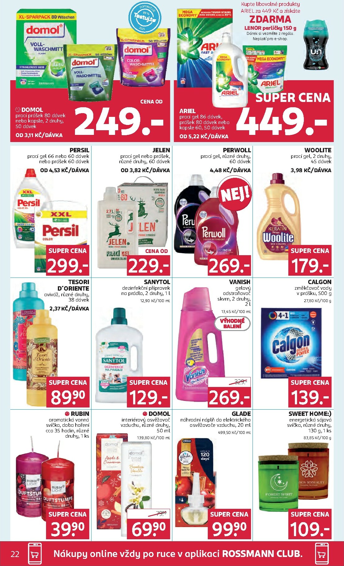 rossmann - Aktuální leták ROSSMANN od 03.12. do 16.12. - page: 22