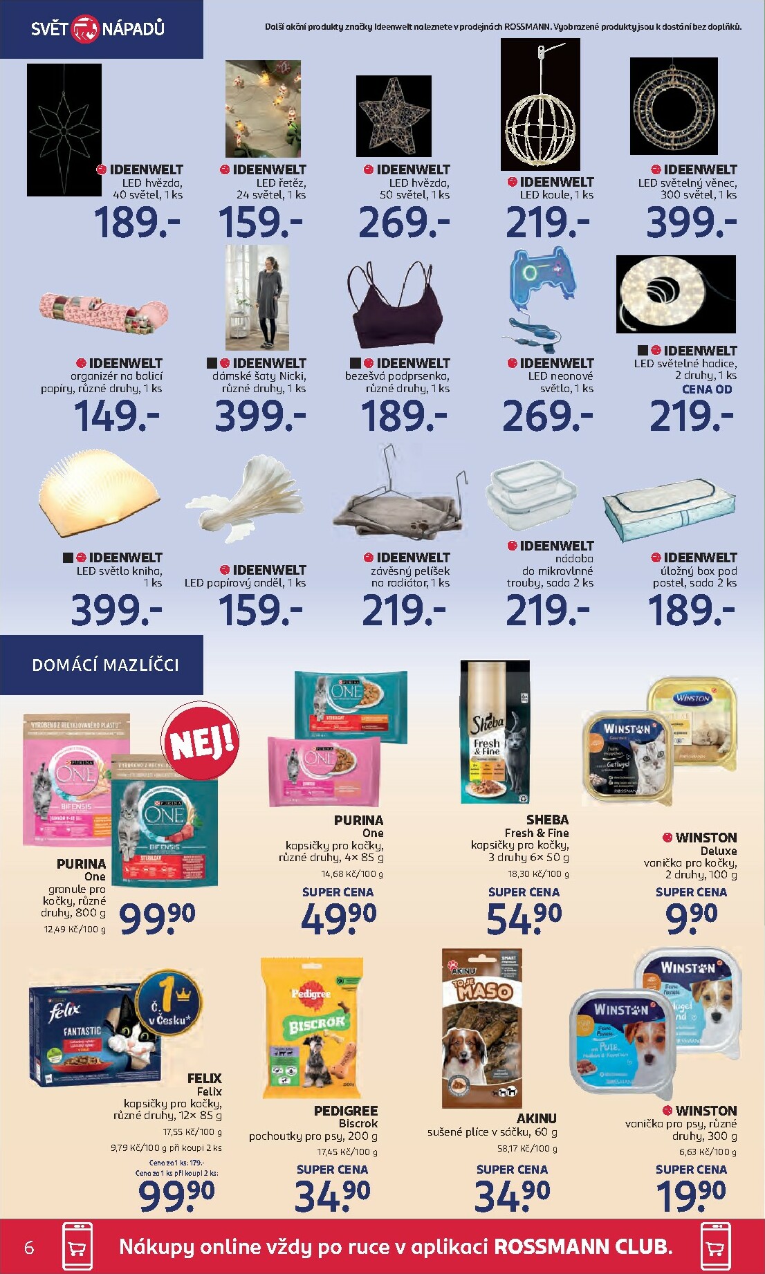 rossmann - Aktuální leták ROSSMANN od 03.12. do 16.12. - page: 6