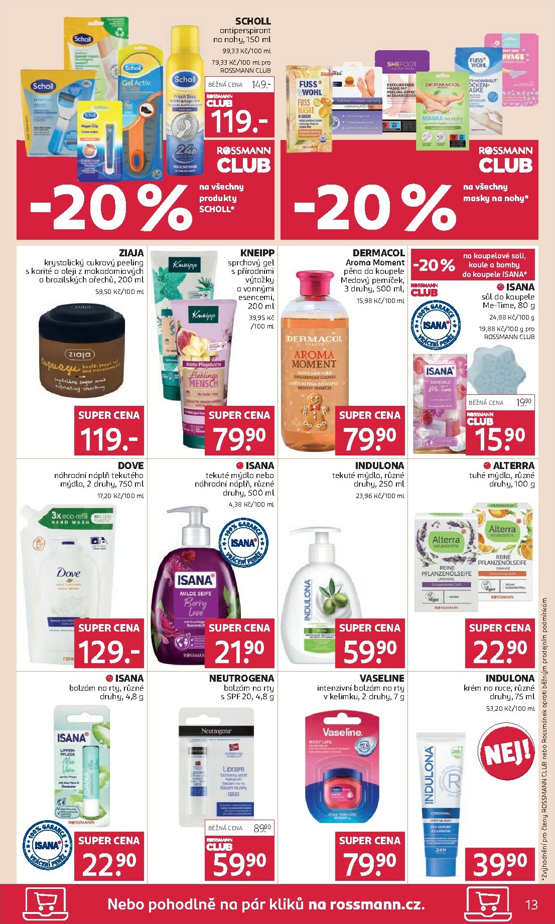 rossmann - Aktuální leták ROSSMANN od 17.12. do 30.12. - page: 13