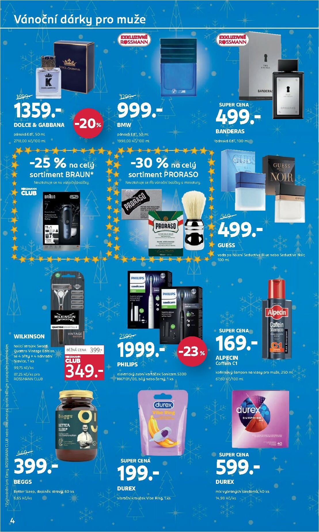 rossmann - Aktuální leták ROSSMANN od 17.12. do 30.12. - page: 4
