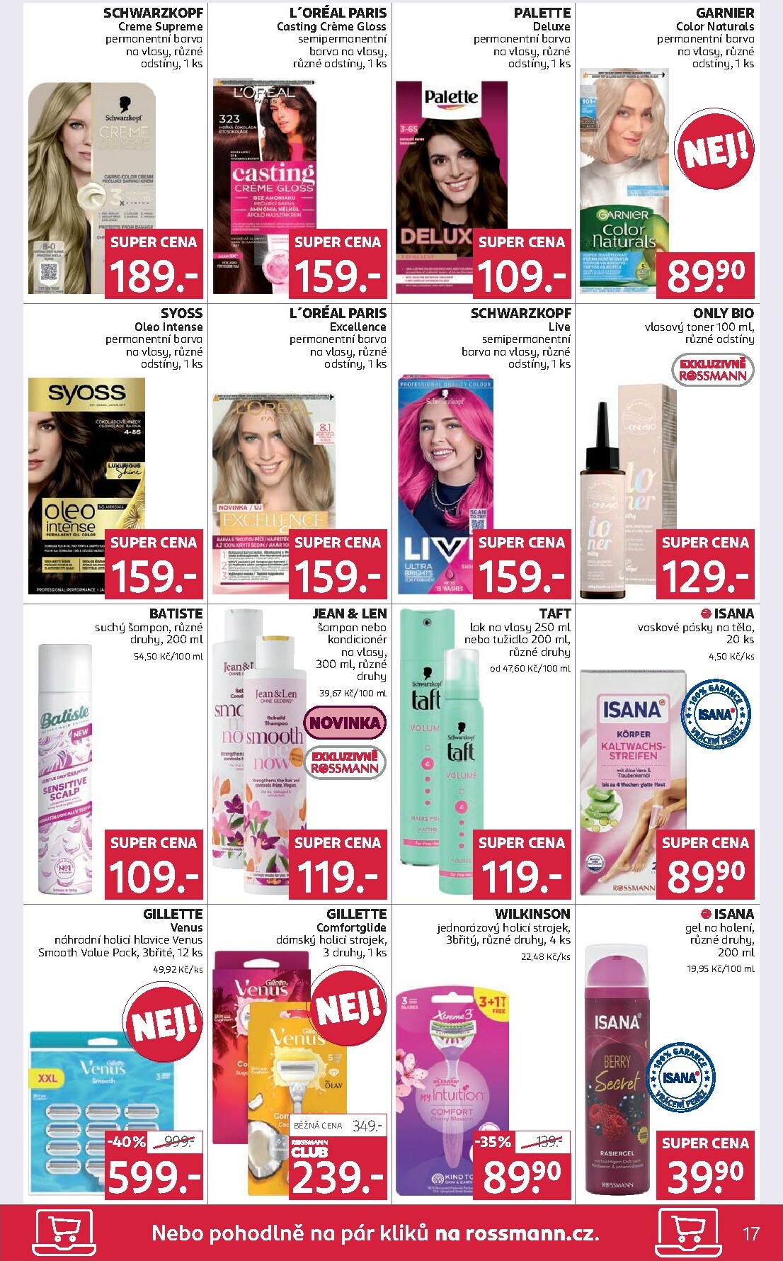 rossmann - Aktuální leták ROSSMANN od 17.12. do 30.12. - page: 17