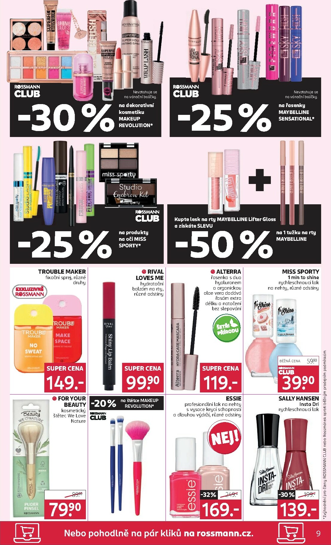 rossmann - Aktuální leták ROSSMANN od 17.12. do 30.12. - page: 9