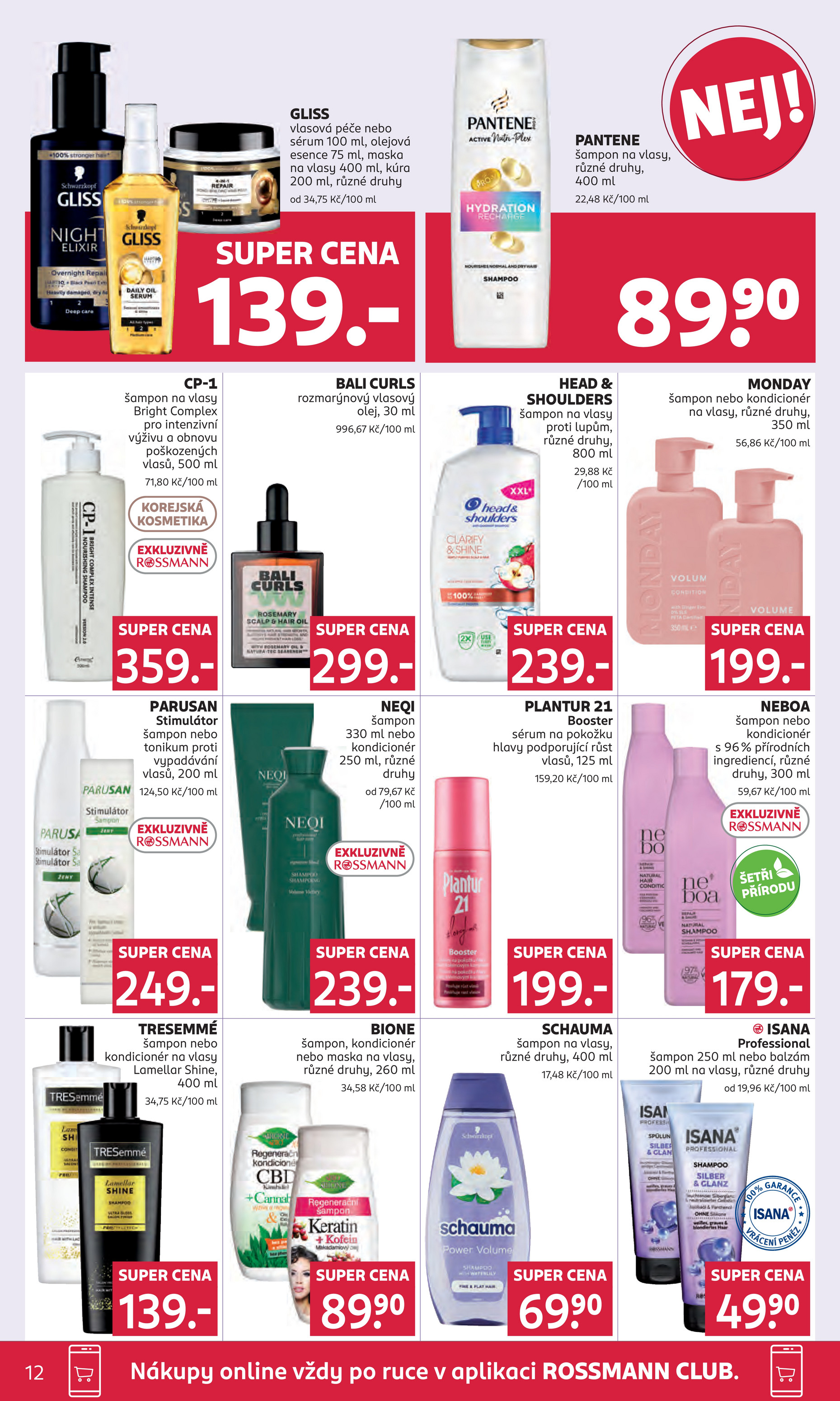 rossmann - Aktuální leták ROSSMANN od 31.12. do 13.01. - page: 12
