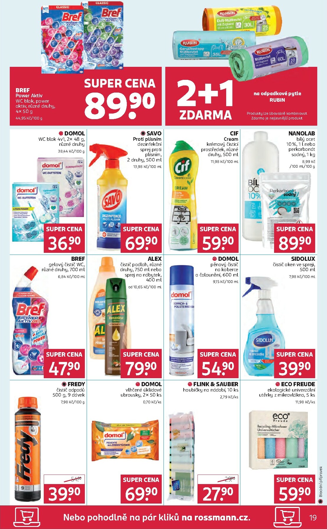 rossmann - Aktuální leták ROSSMANN od 14.01. do 27.01. - page: 19