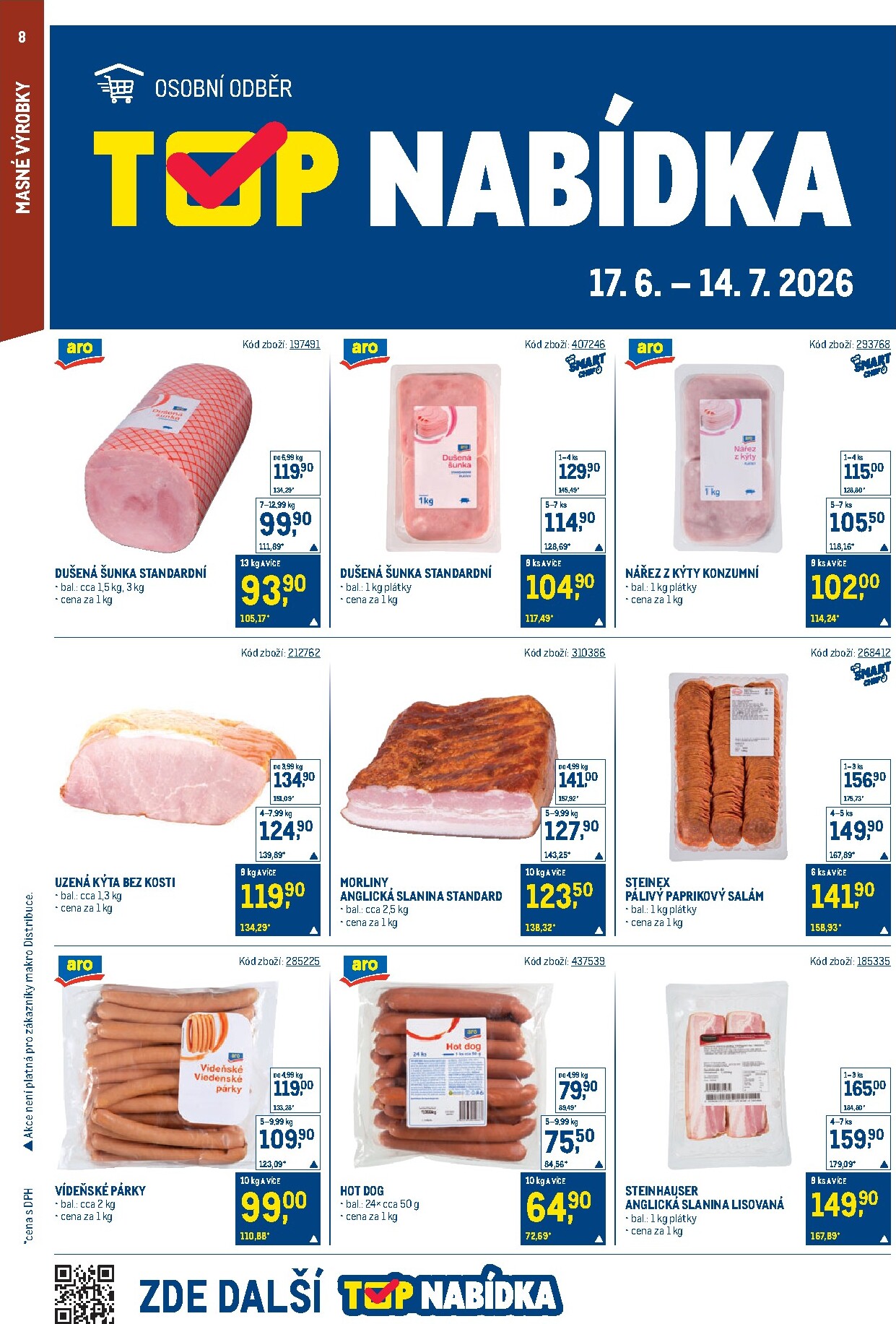 makro - Budoucí Makro - Gastronomie leták platný od středy 17.06.2026 do úterý 30.06.2026 - page: 8