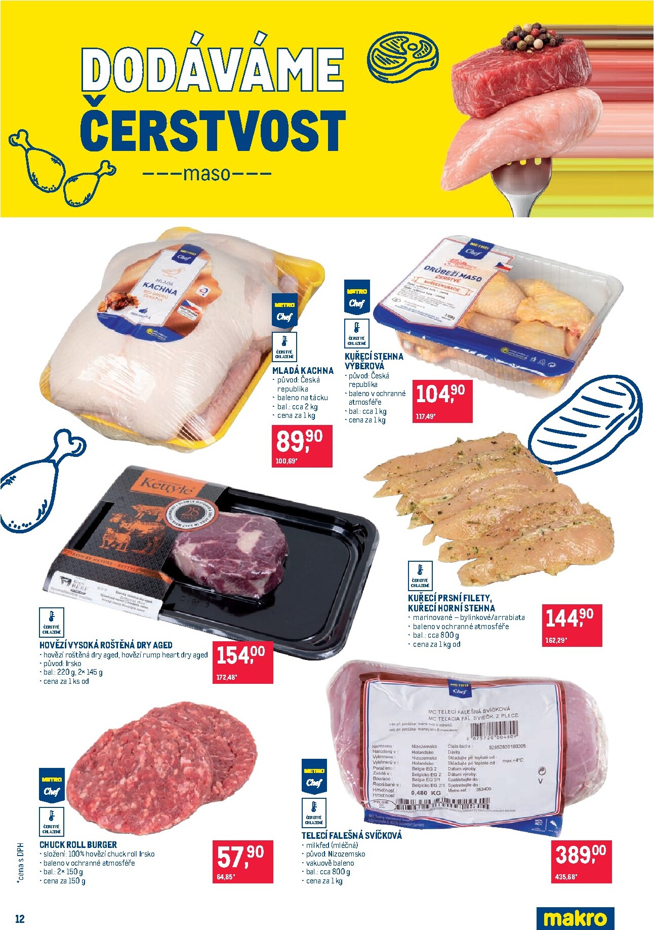 makro - Budoucí Makro - Pro milovníky jídla leták platný od středy 17.06.2026 do úterý 30.06.2026 - page: 12