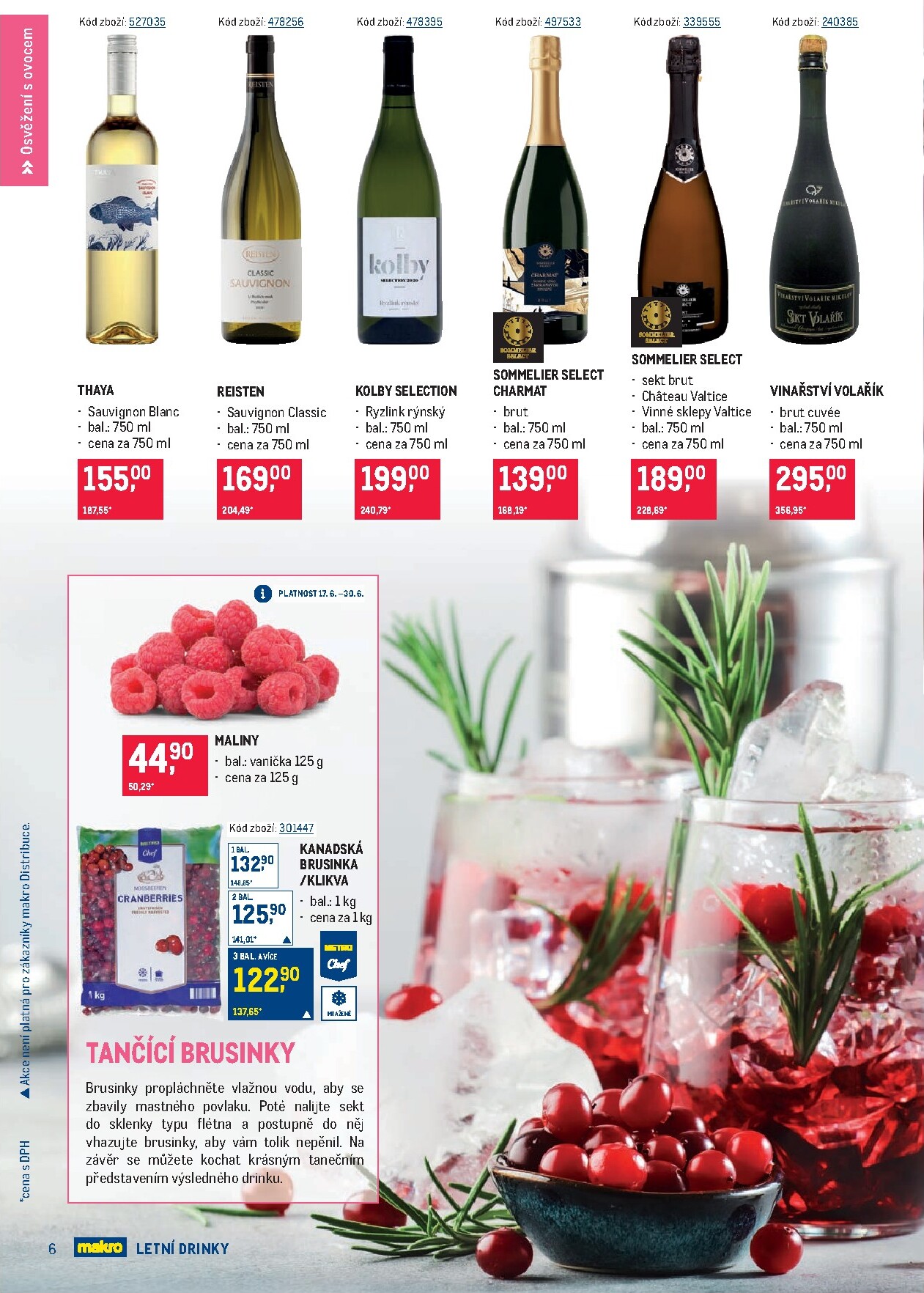 makro - Budoucí Makro - Letní drinky leták platný od středy 17.06.2026 do úterý 14.07.2026 - page: 6