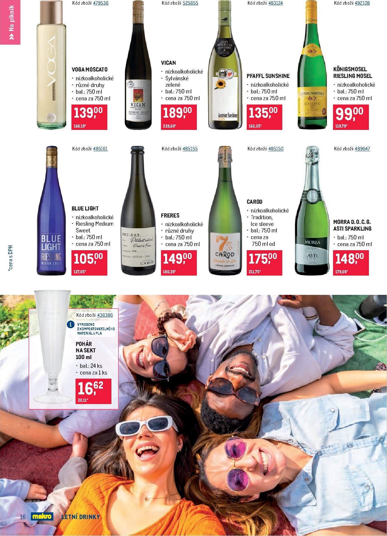 makro - Budoucí Makro - Letní drinky leták platný od středy 17.06.2026 do úterý 14.07.2026 - page: 16
