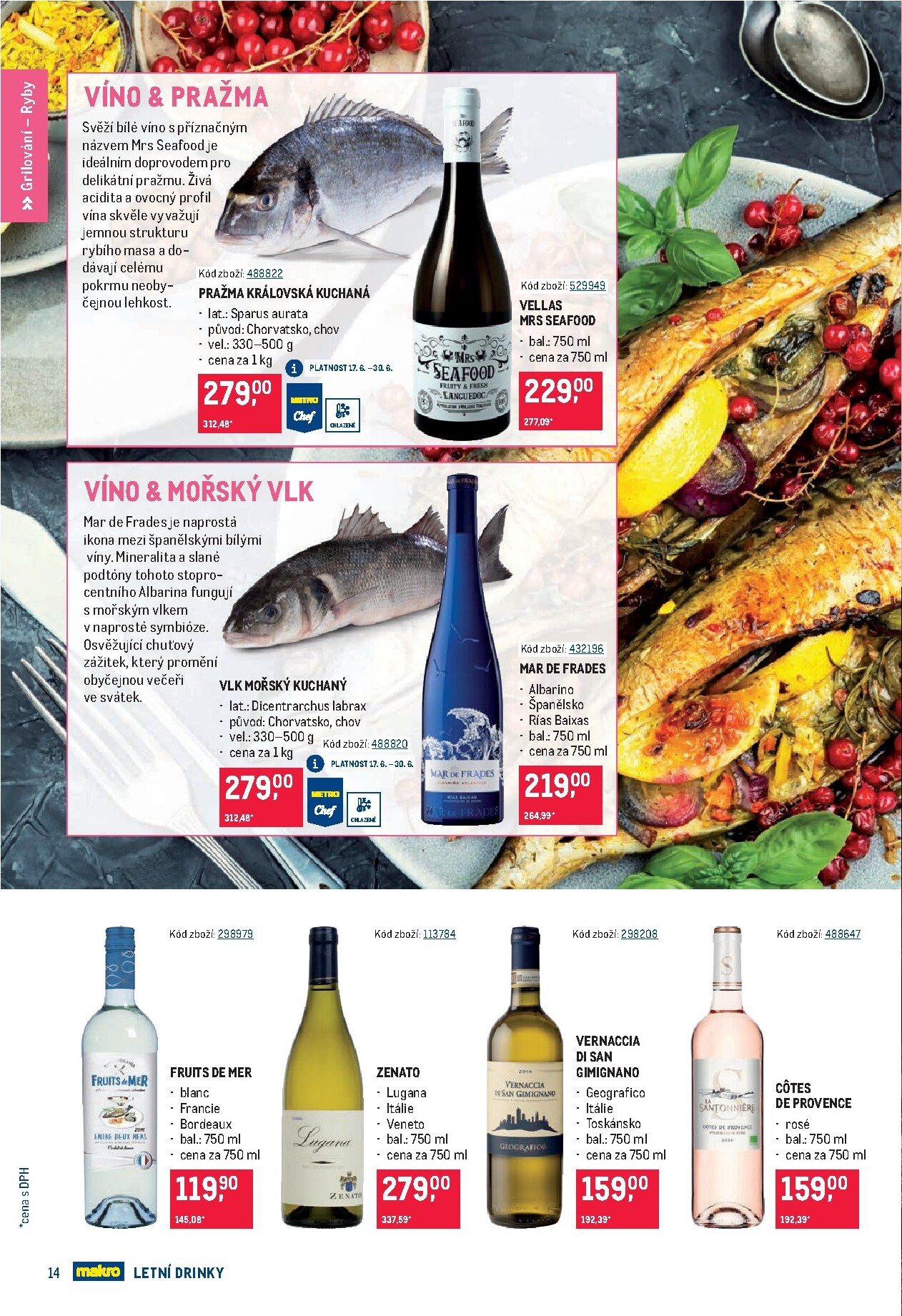makro - Budoucí Makro - Letní drinky leták platný od středy 17.06.2026 do úterý 14.07.2026 - page: 14