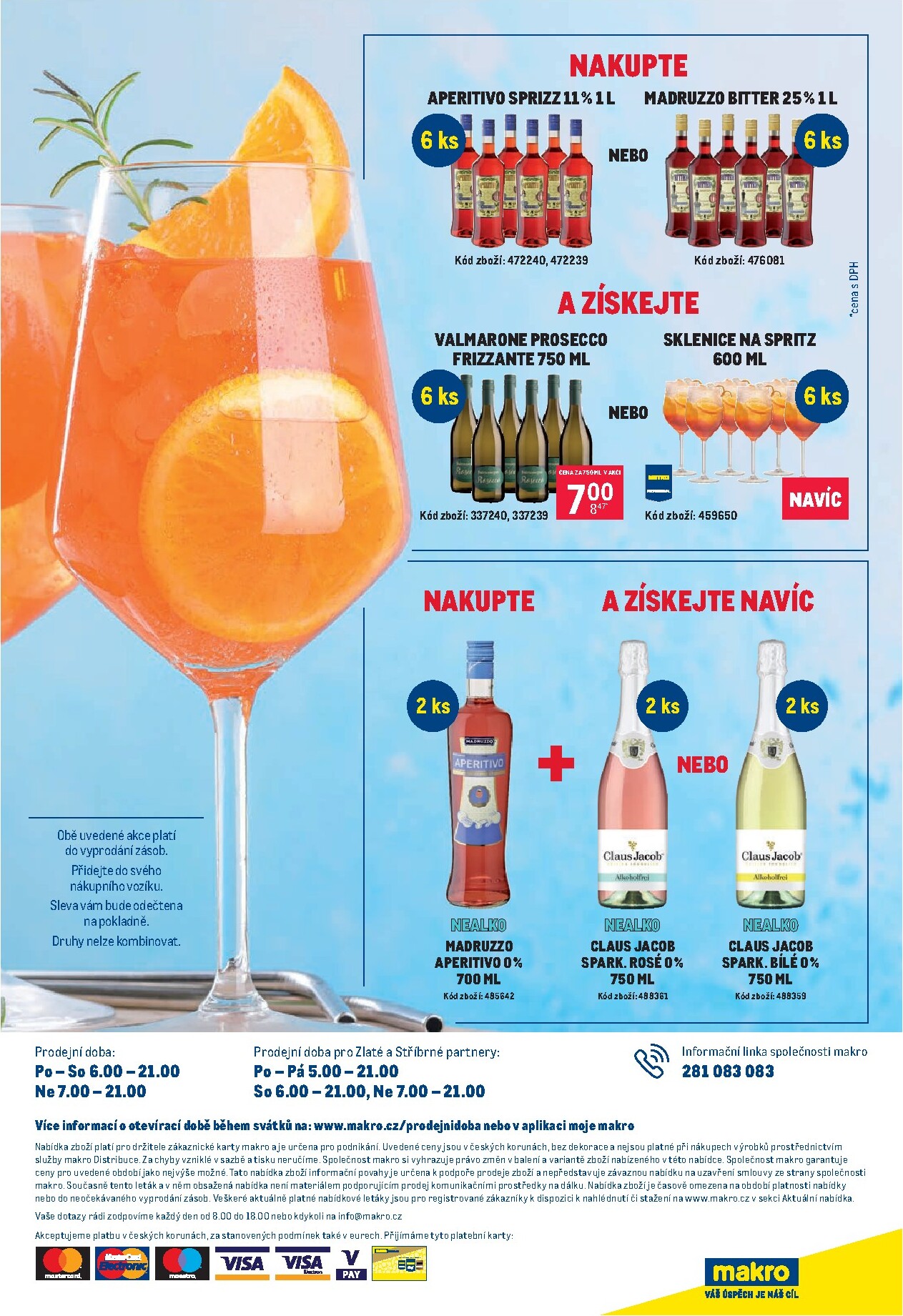 makro - Budoucí Makro - Letní drinky leták platný od středy 17.06.2026 do úterý 14.07.2026 - page: 24