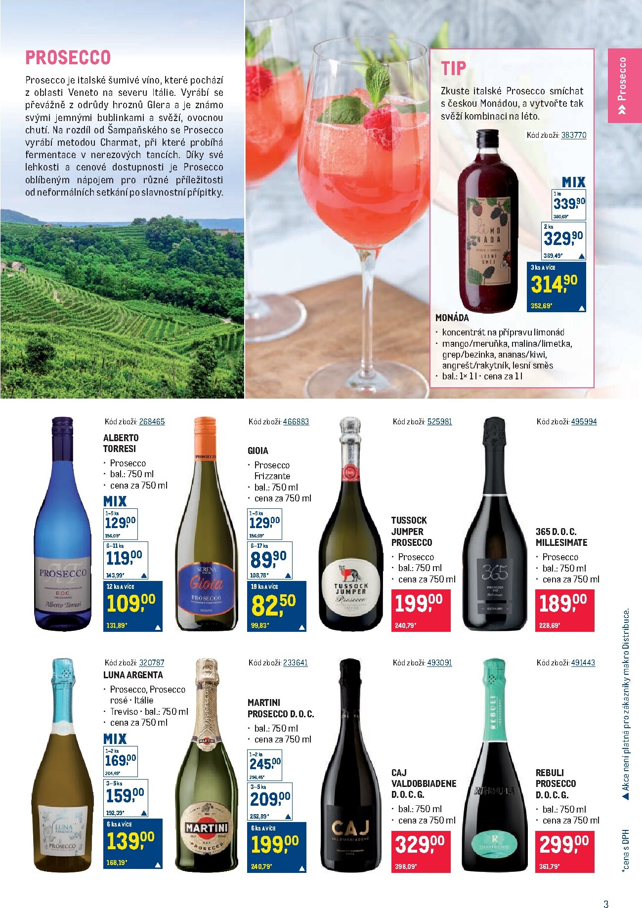 makro - Budoucí Makro - Letní drinky leták platný od středy 17.06.2026 do úterý 14.07.2026 - page: 3