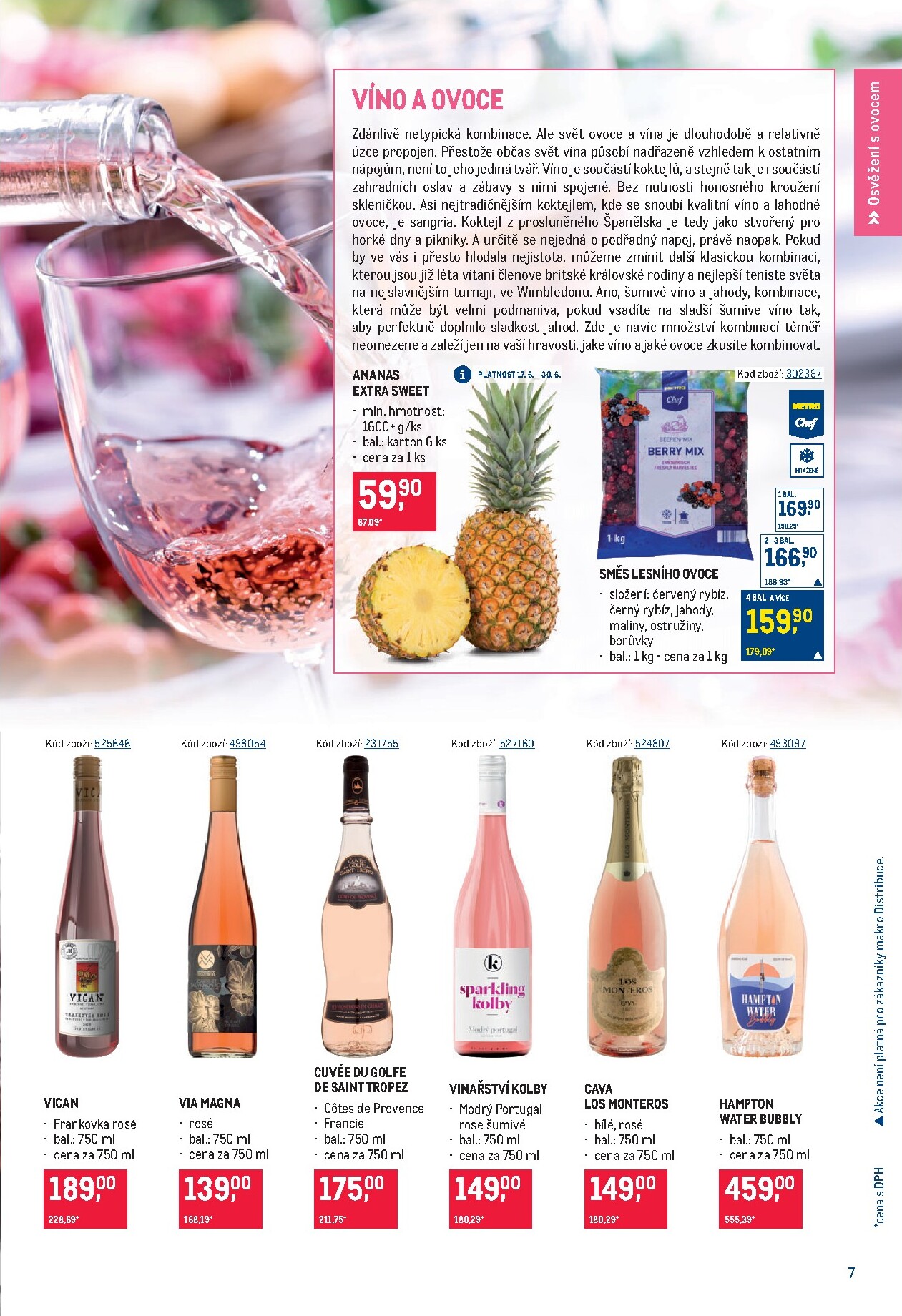makro - Budoucí Makro - Letní drinky leták platný od středy 17.06.2026 do úterý 14.07.2026 - page: 7