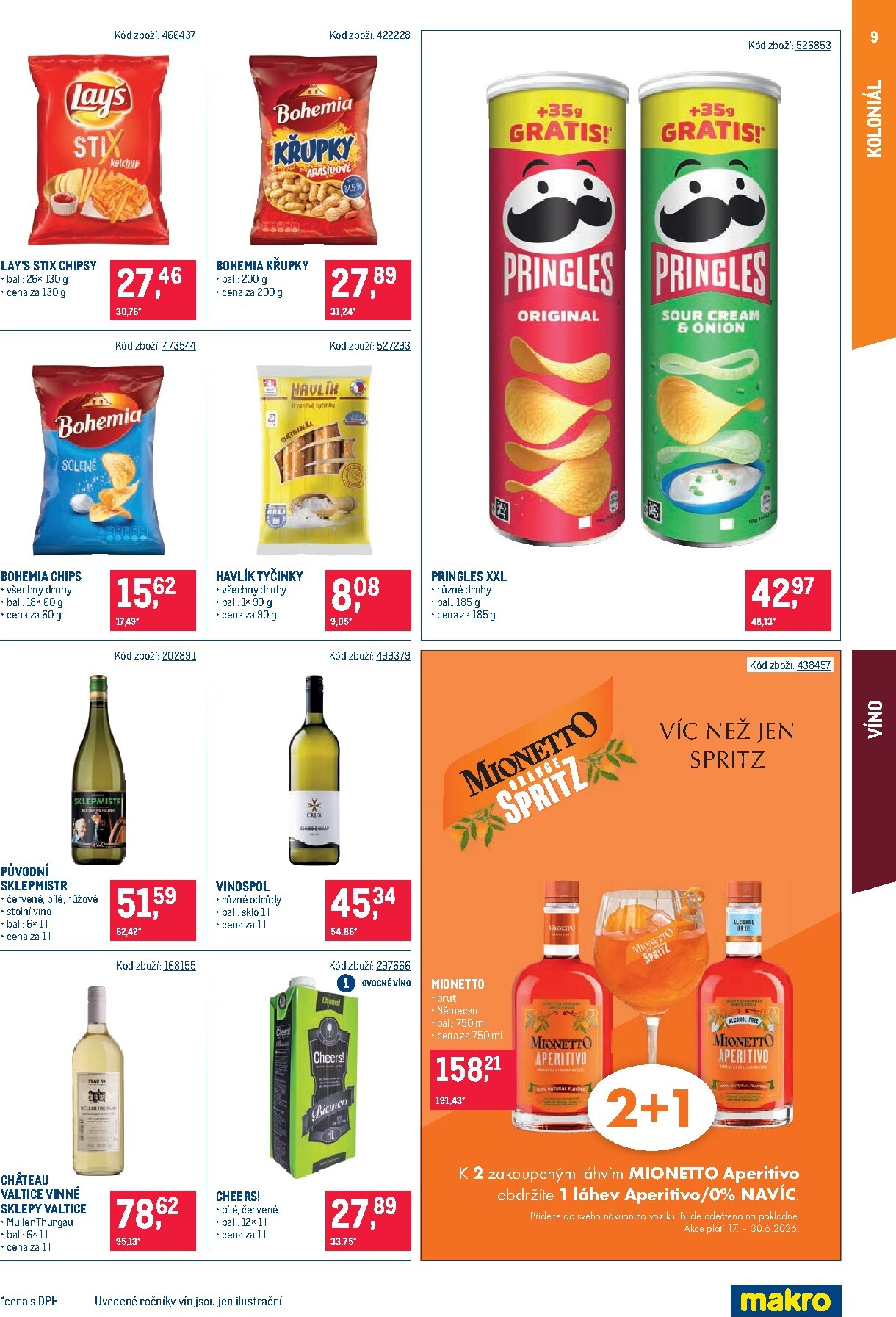 makro - Budoucí Makro - Maloobchod Distribuce leták platný od úterý 16.06.2026 do pondělí 29.06.2026 - page: 9