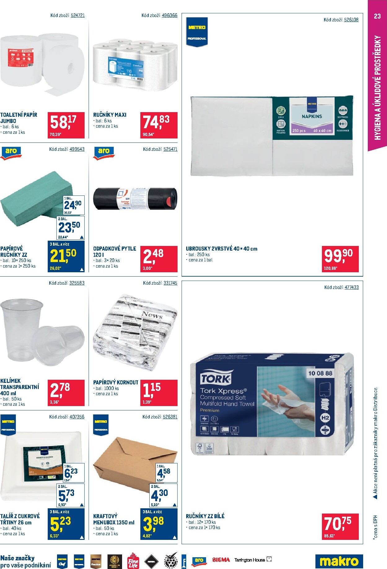 makro - Aktuální Makro - Gastronomie leták platný od středy 29.07.2026 do úterý 11.08.2026 - page: 23