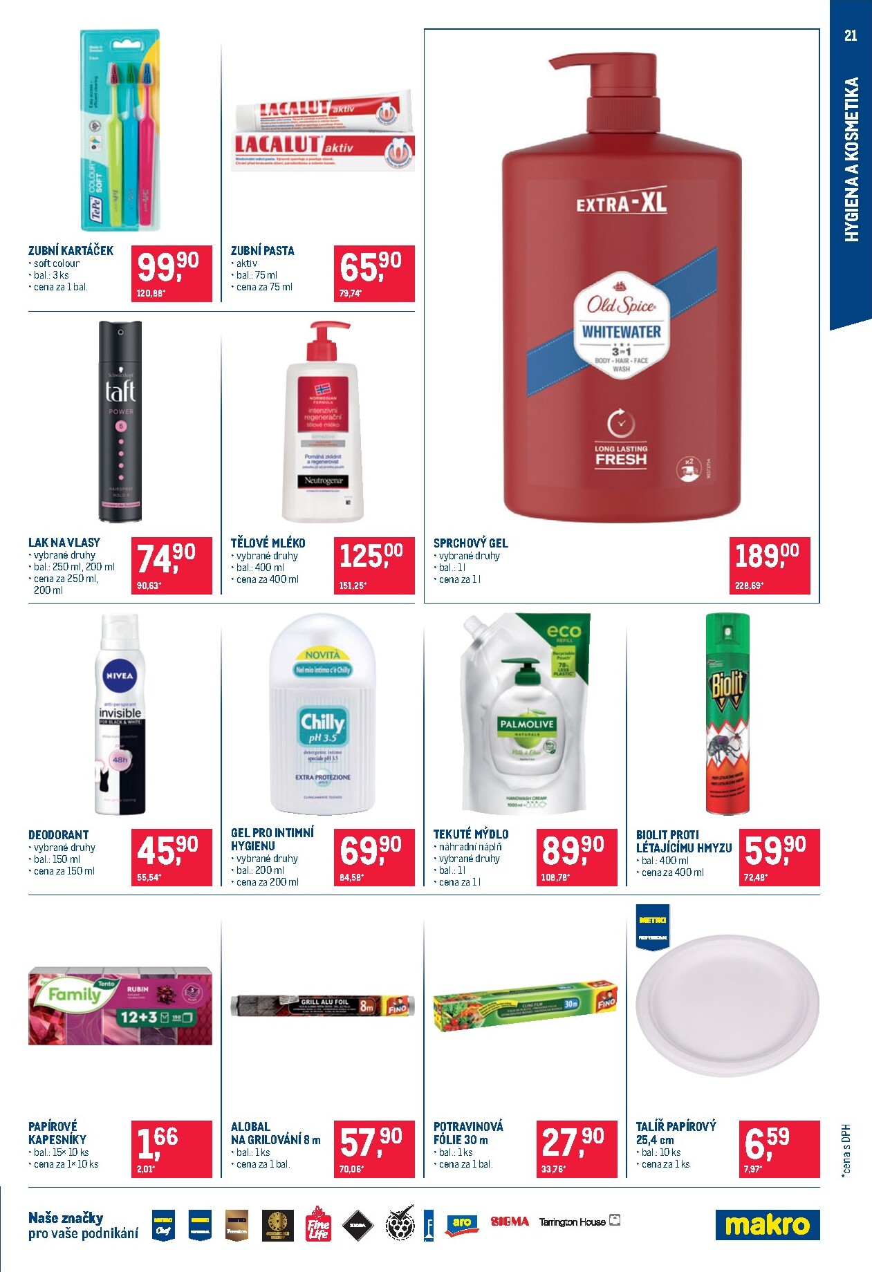 makro - Aktuální Makro - Nepotravinové zboží Cash & Carry leták platný od středy 29.07.2026 do úterý 11.08.2026 - page: 21