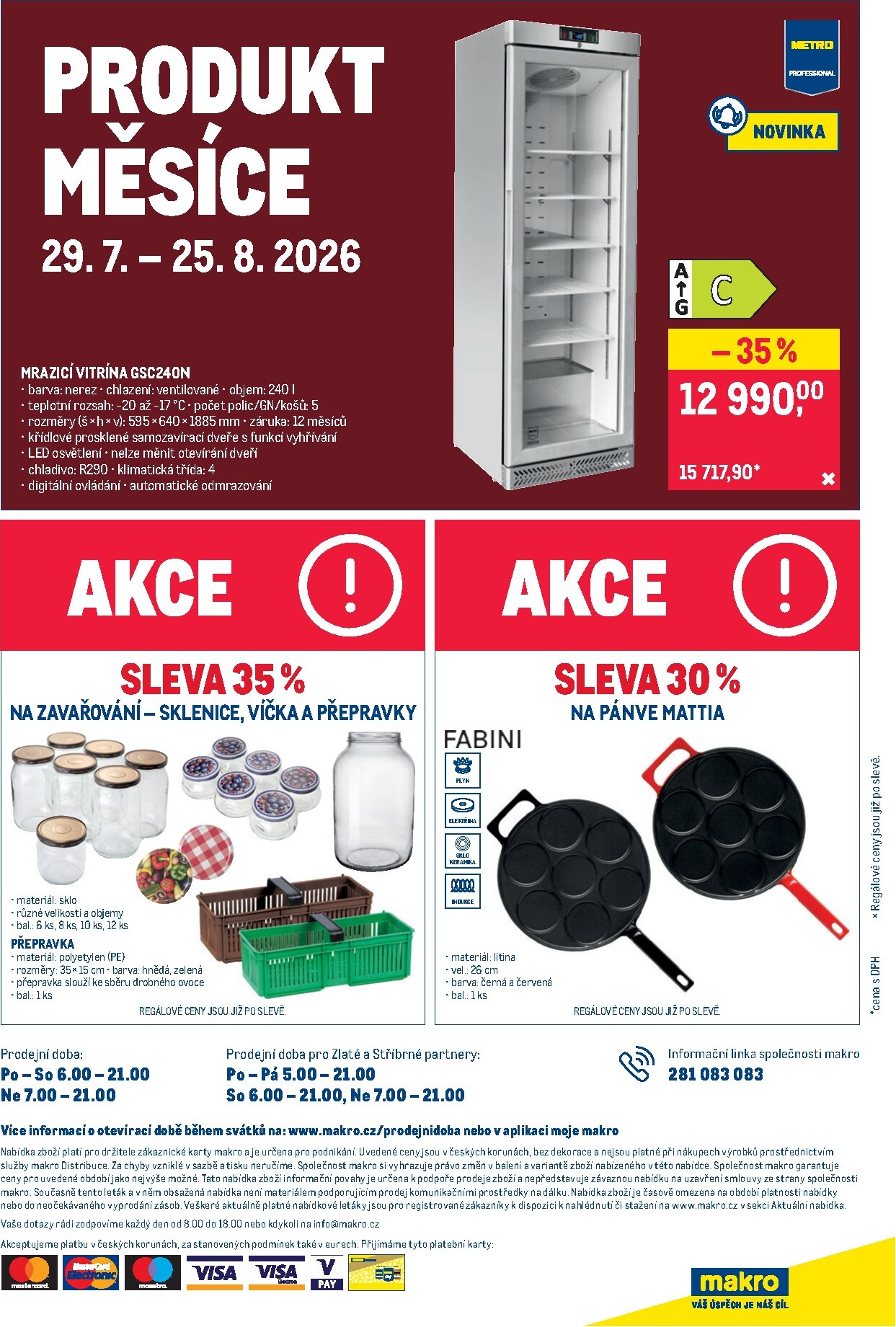 makro - Aktuální Makro - Nepotravinové zboží Cash & Carry leták platný od středy 29.07.2026 do úterý 11.08.2026 - page: 22
