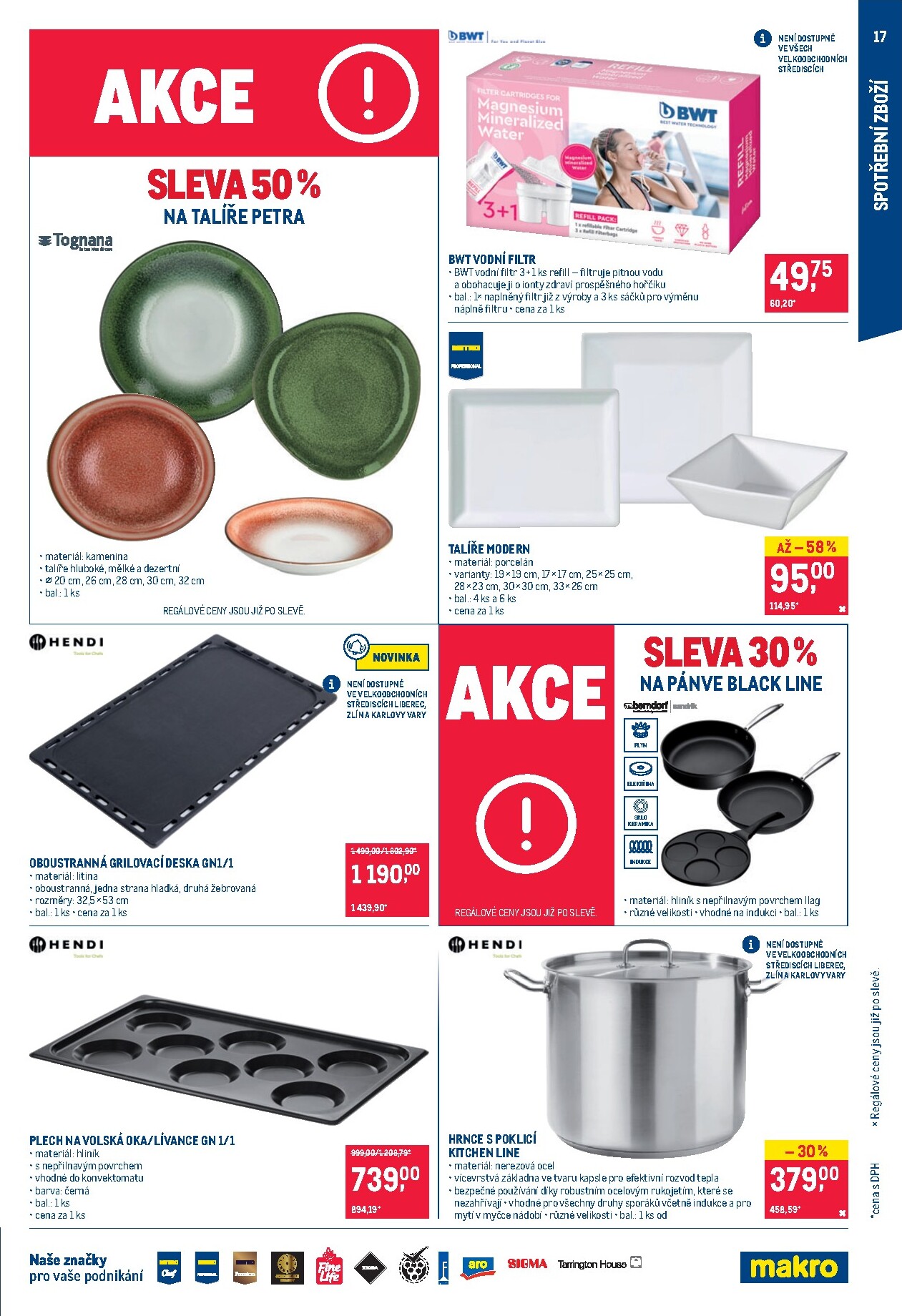 makro - Aktuální Makro - Nepotravinové zboží Cash & Carry leták platný od středy 29.07.2026 do úterý 11.08.2026 - page: 17