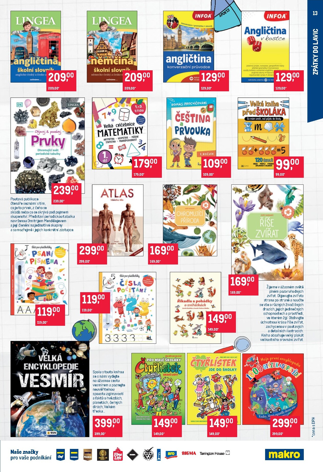 makro - Aktuální Makro - Nepotravinové zboží Cash & Carry leták platný od středy 29.07.2026 do úterý 11.08.2026 - page: 13