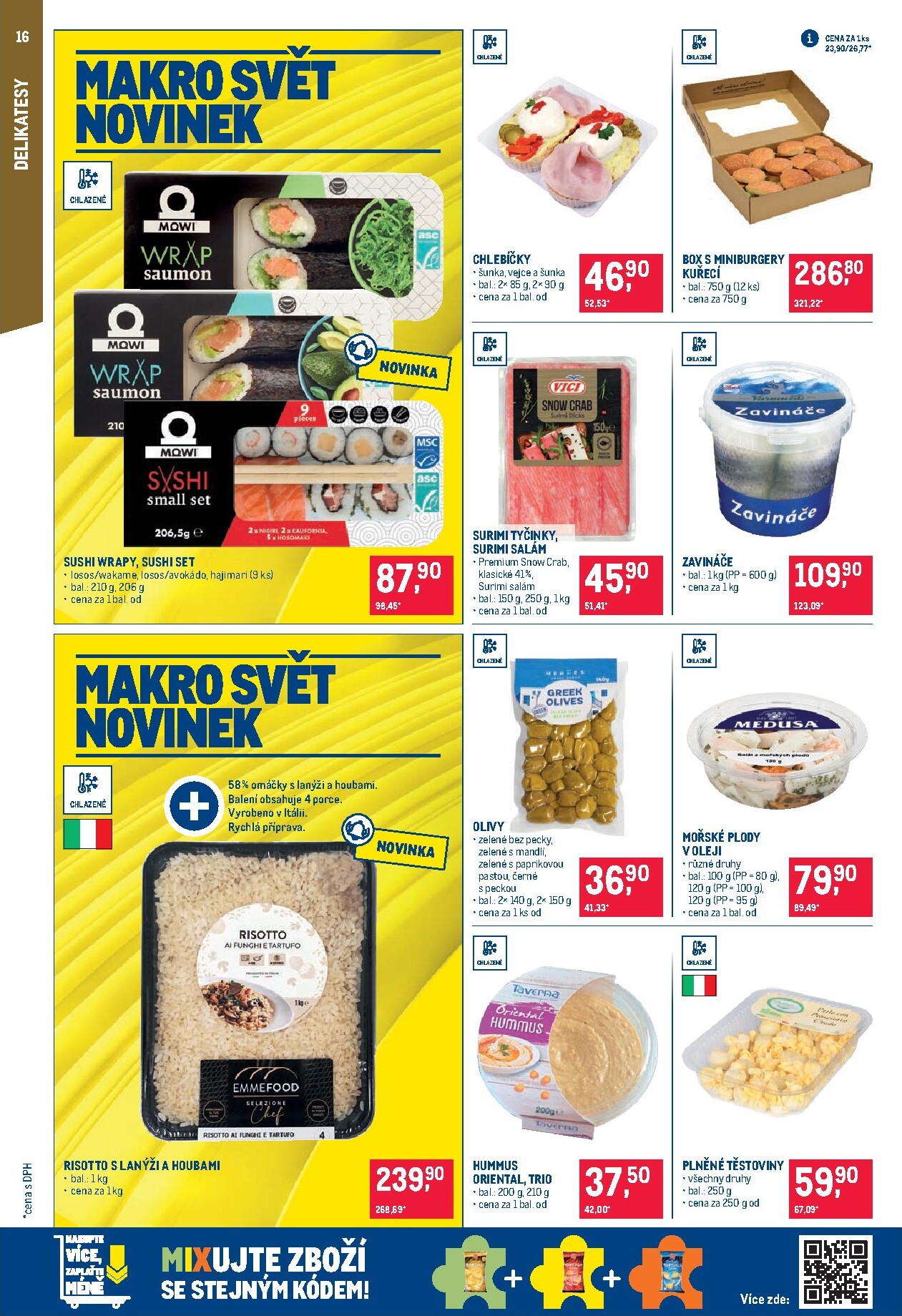 makro - Aktuální Makro - Pro milovníky jídla leták platný od středy 29.07.2026 do úterý 11.08.2026 - page: 16