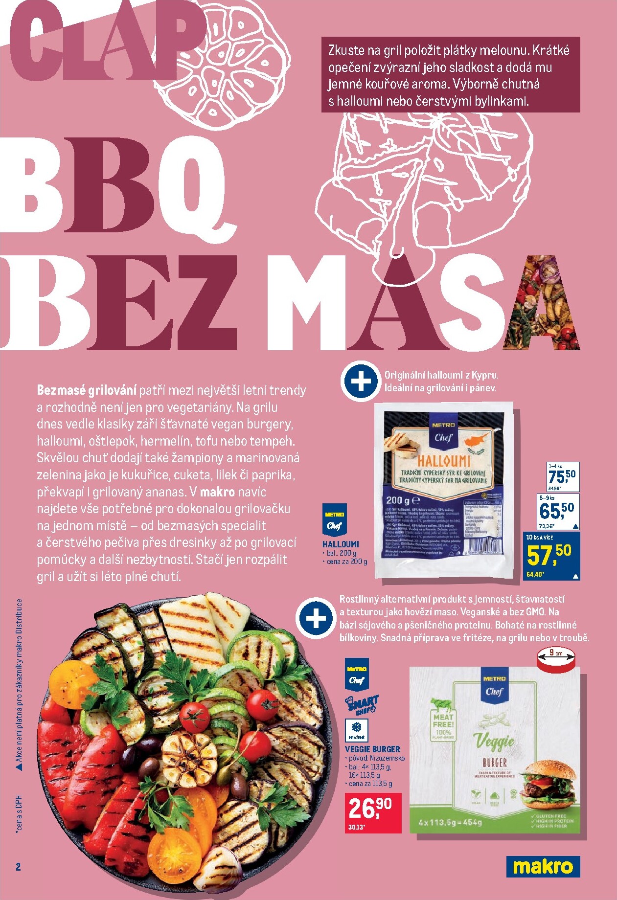makro - Aktuální Makro - Pro milovníky jídla leták platný od středy 29.07.2026 do úterý 11.08.2026 - page: 2