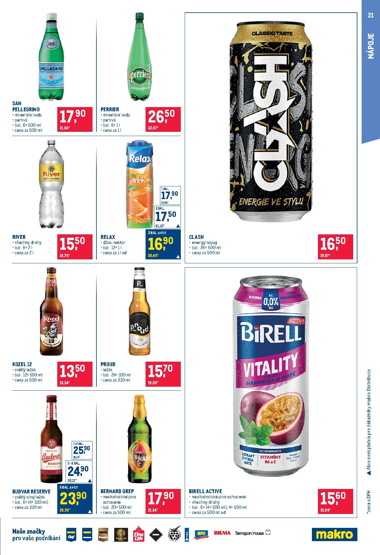 makro - Aktuální Makro - Pro milovníky jídla leták platný od středy 29.07.2026 do úterý 11.08.2026 - page: 21