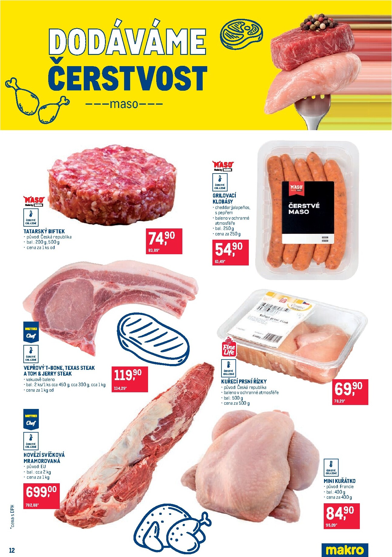 makro - Aktuální Makro - Pro milovníky jídla leták platný od středy 29.07.2026 do úterý 11.08.2026 - page: 12