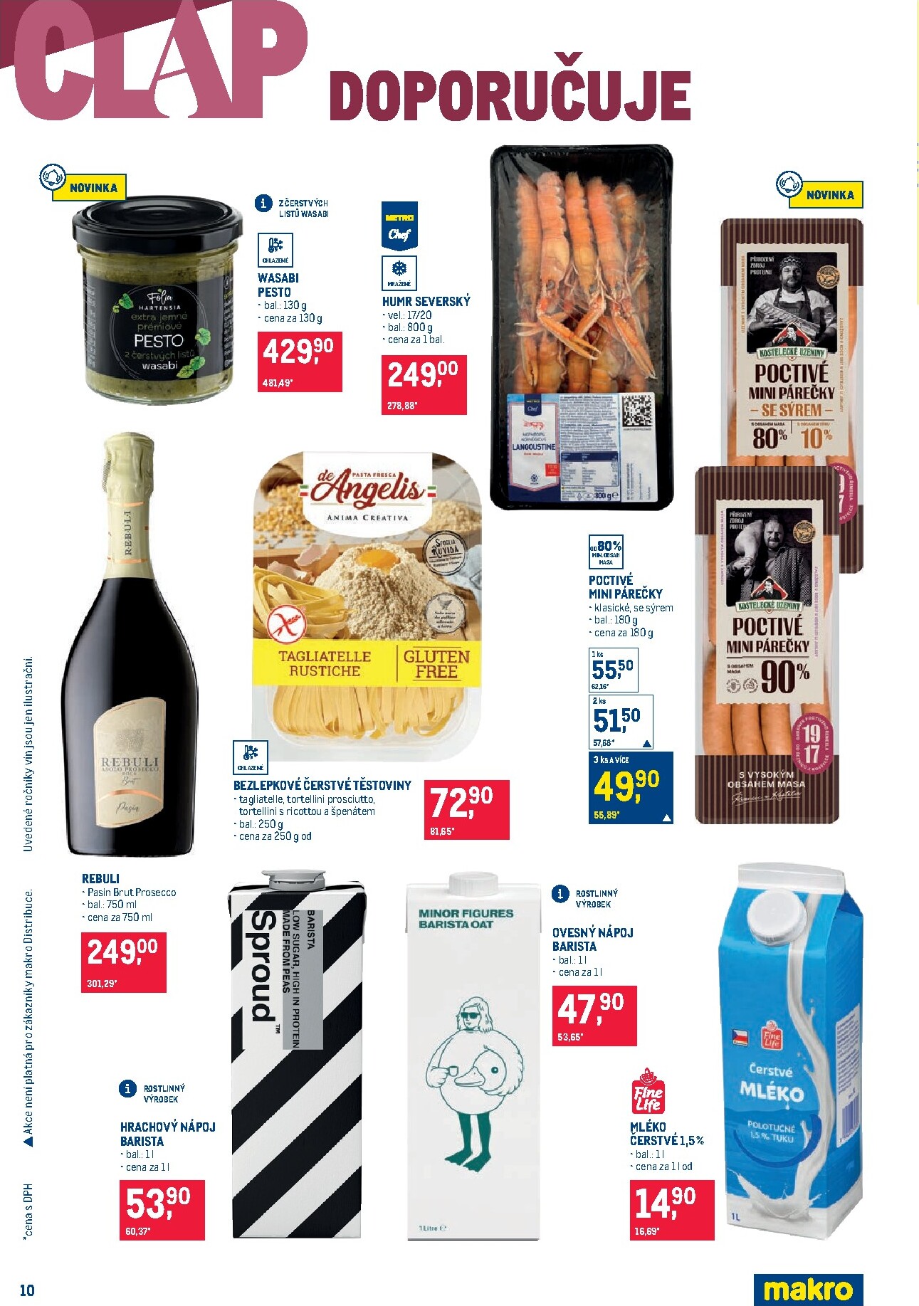 makro - Aktuální Makro - Pro milovníky jídla leták platný od středy 29.07.2026 do úterý 11.08.2026 - page: 10