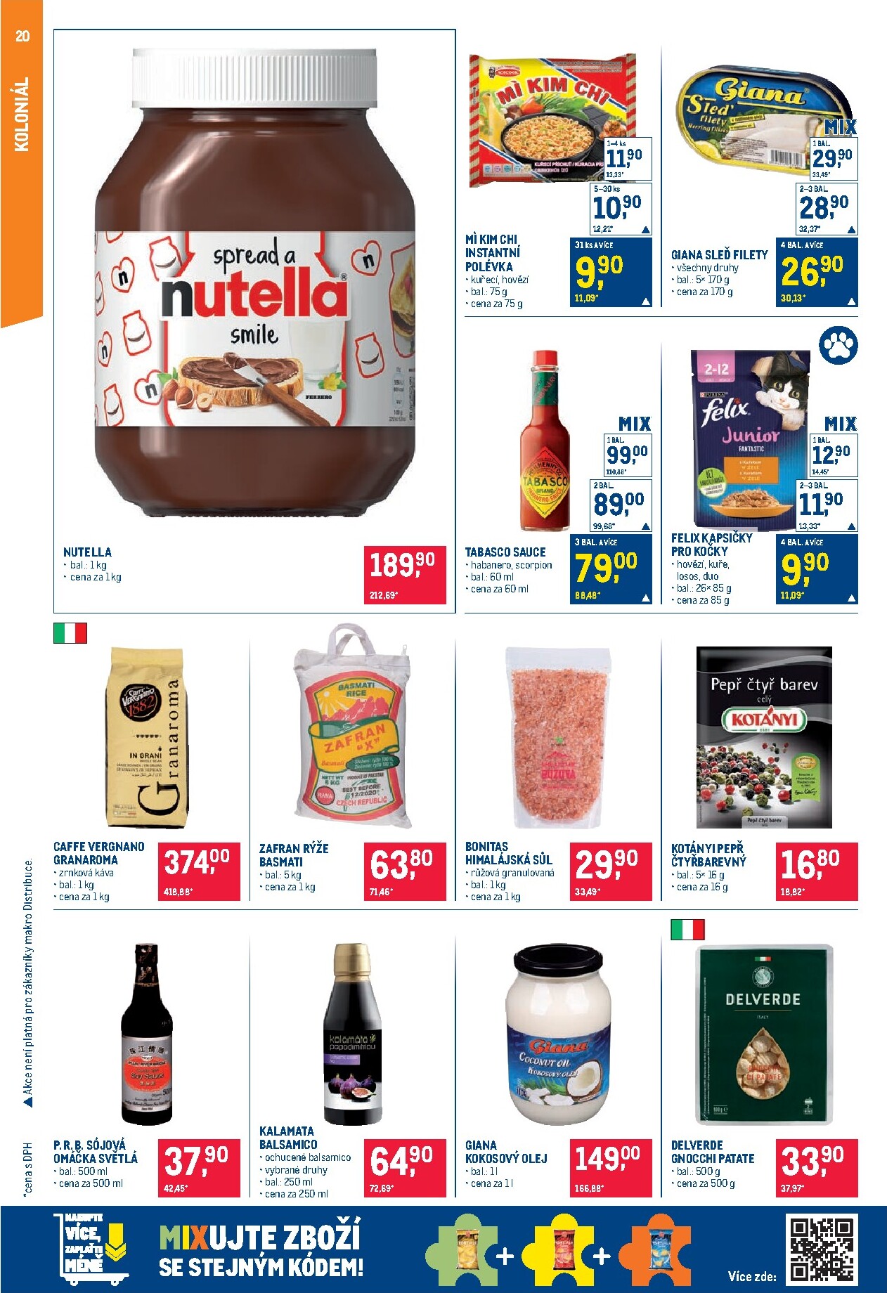 makro - Aktuální Makro - Pro milovníky jídla leták platný od středy 29.07.2026 do úterý 11.08.2026 - page: 20