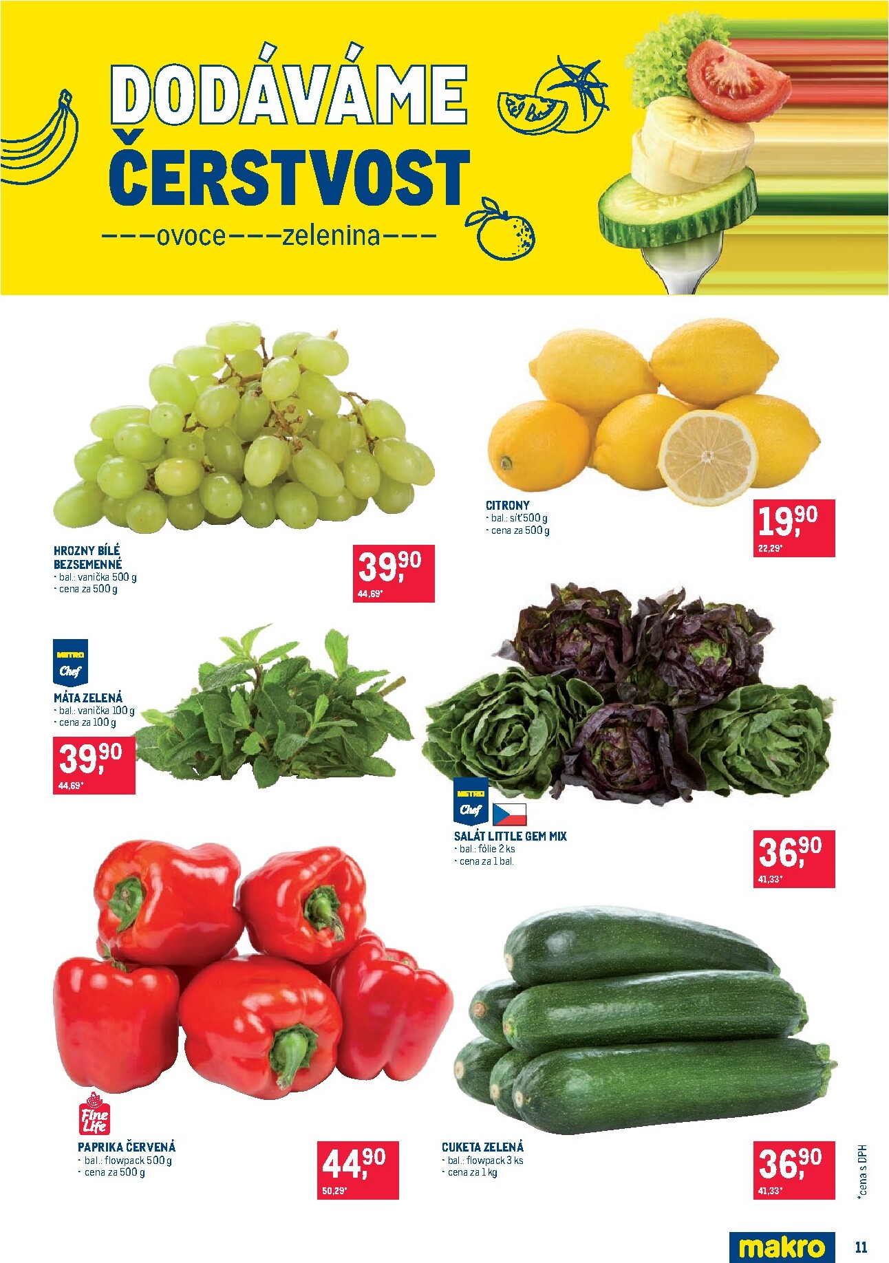 makro - Aktuální Makro - Pro milovníky jídla leták platný od středy 29.07.2026 do úterý 11.08.2026 - page: 11