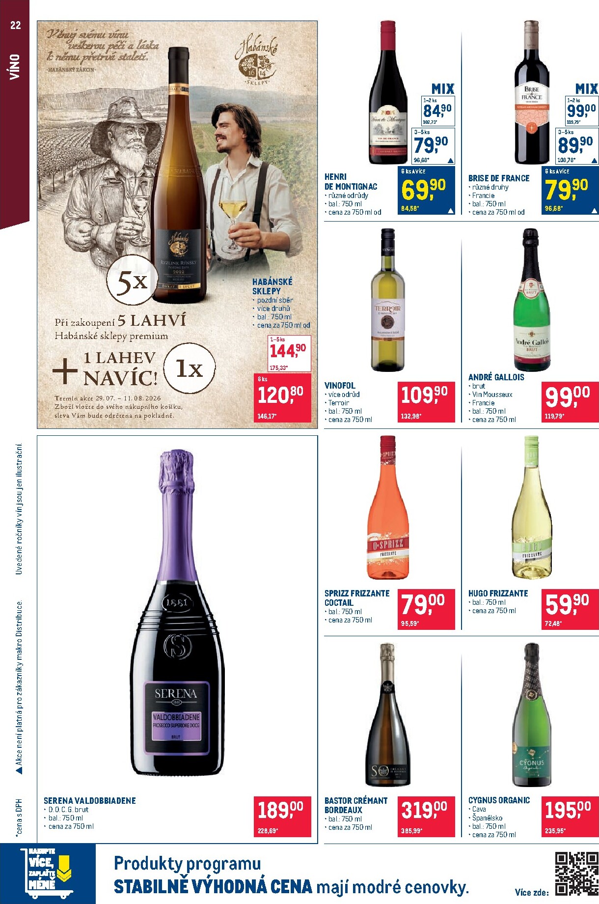 makro - Aktuální Makro - Pro milovníky jídla leták platný od středy 29.07.2026 do úterý 11.08.2026 - page: 22